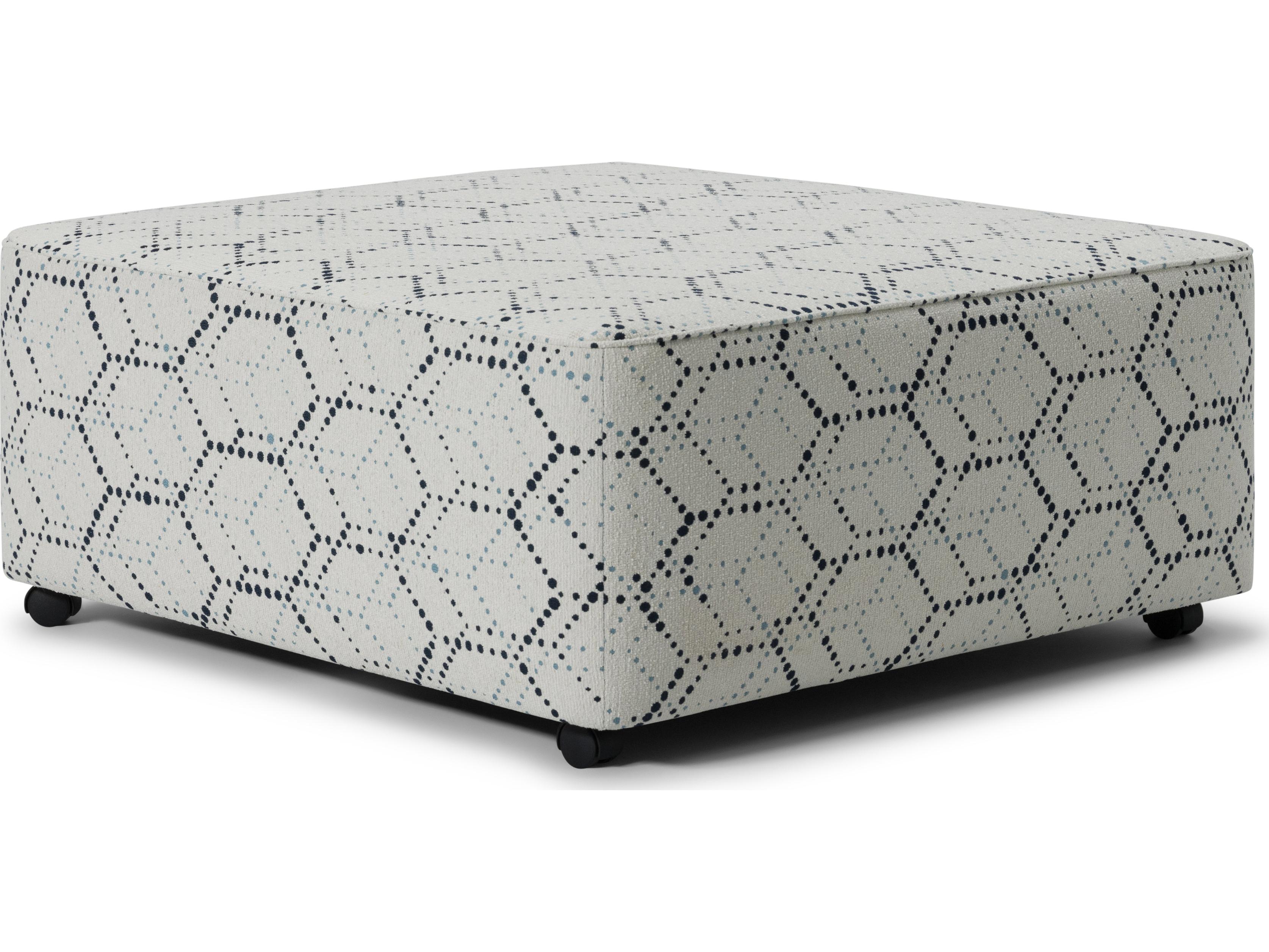 Palliser Mingle Leather Upholstery Square Large Ottoman