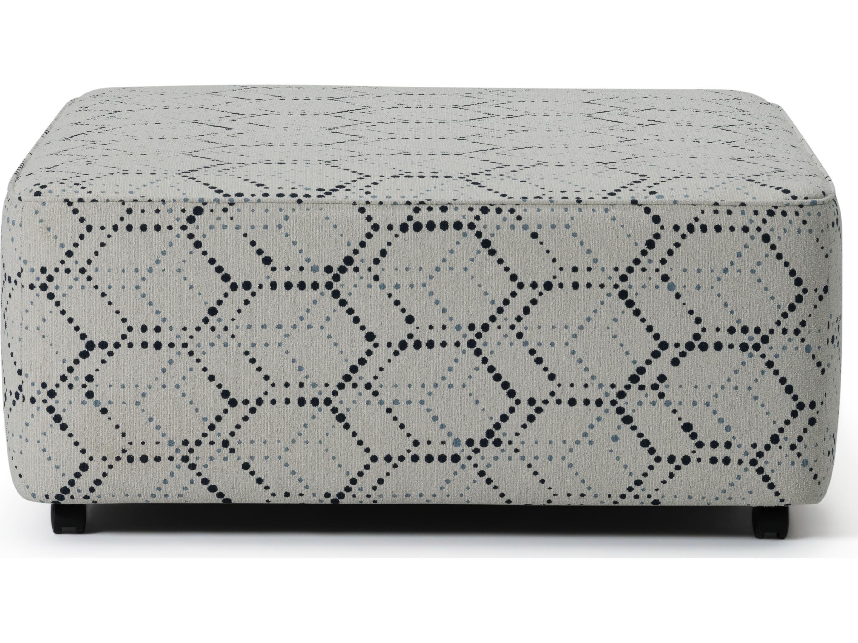 Palliser Mingle Leather Upholstery Square Large Ottoman