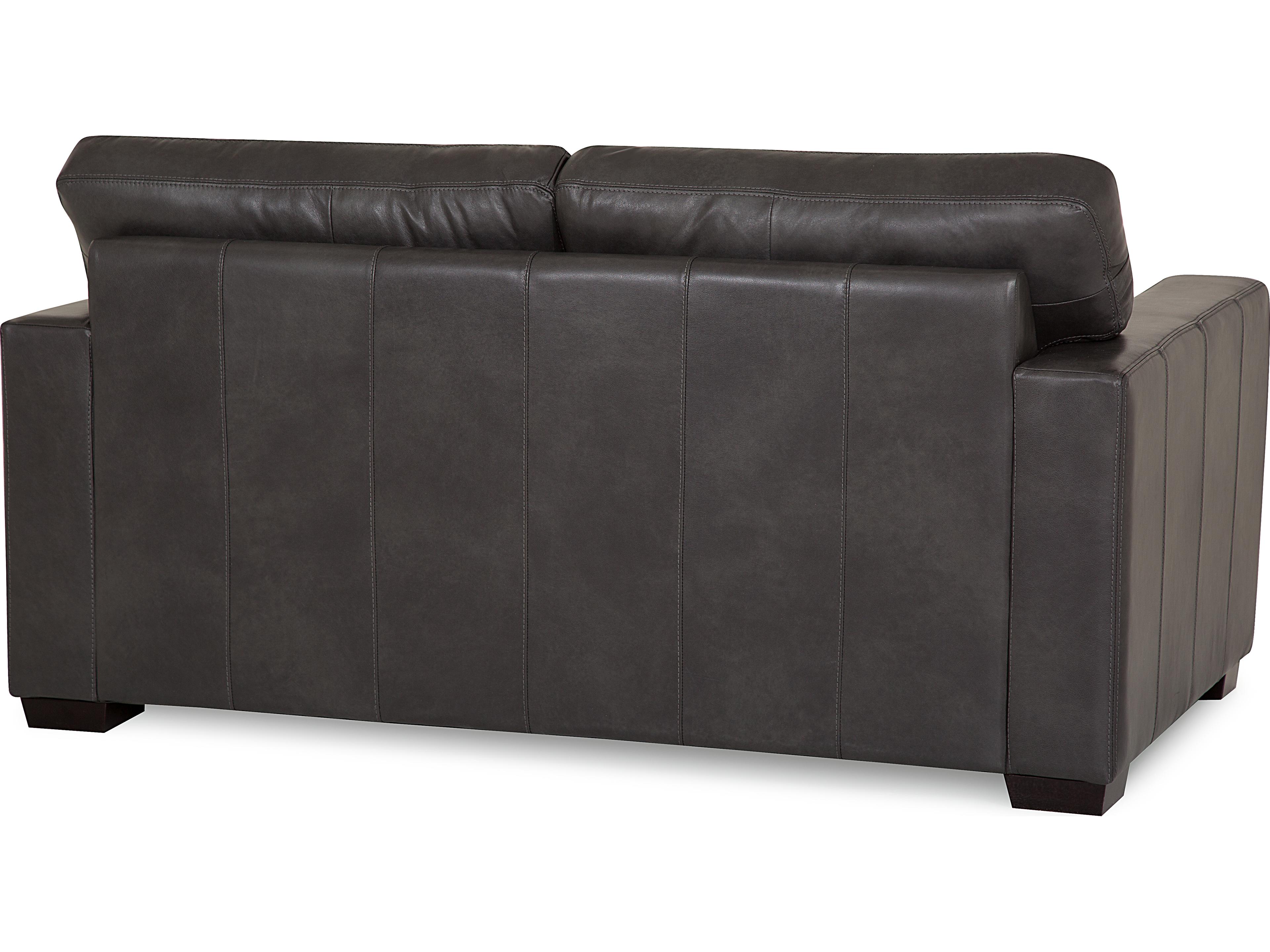 Palliser Colebrook Espresso Leather Upholstery Loveseat
