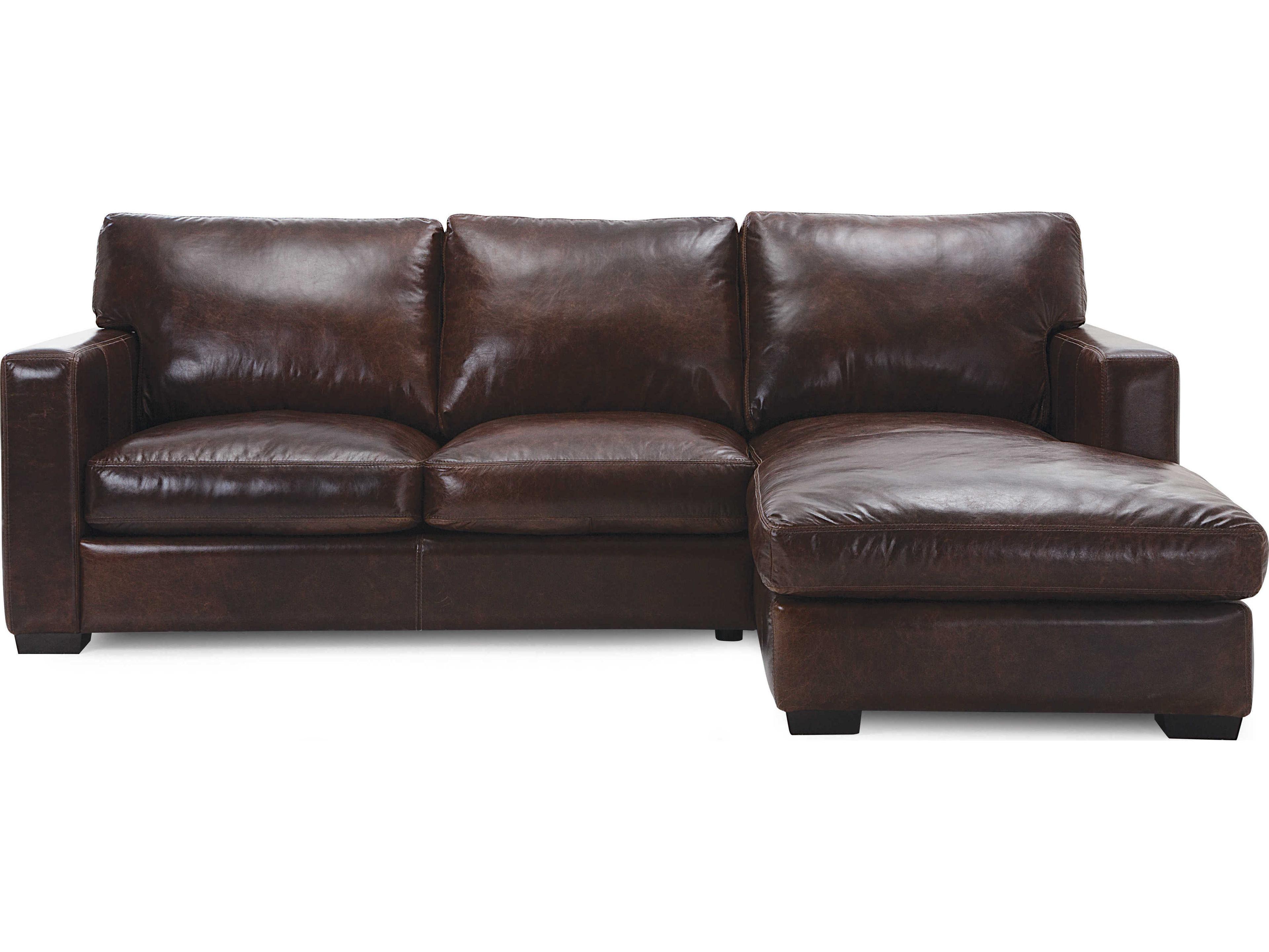 Palliser Colebrook Leather Upholstery Sectional Sofa