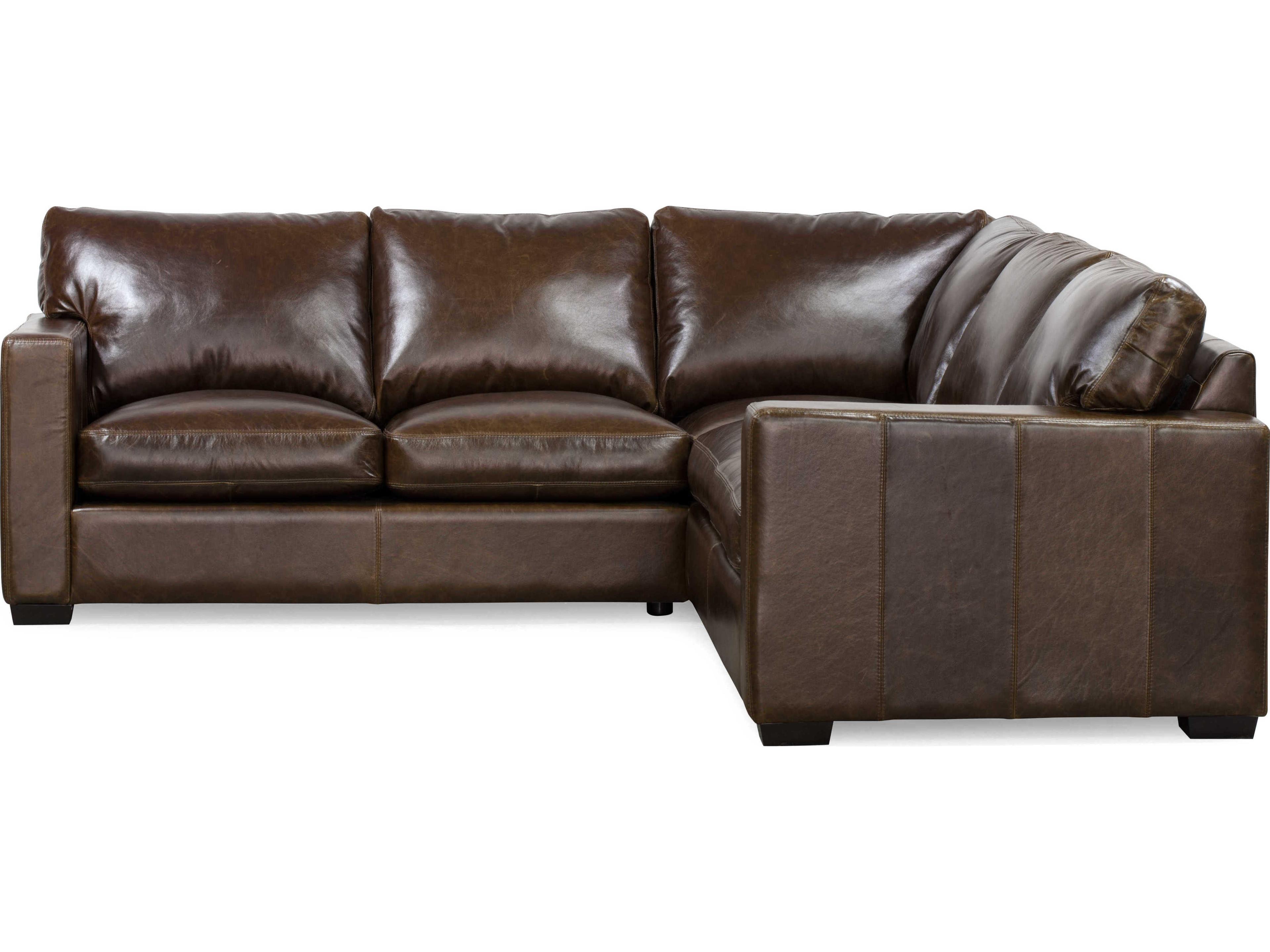 Palliser Colebrook Leather Upholstery Sectional Sofa