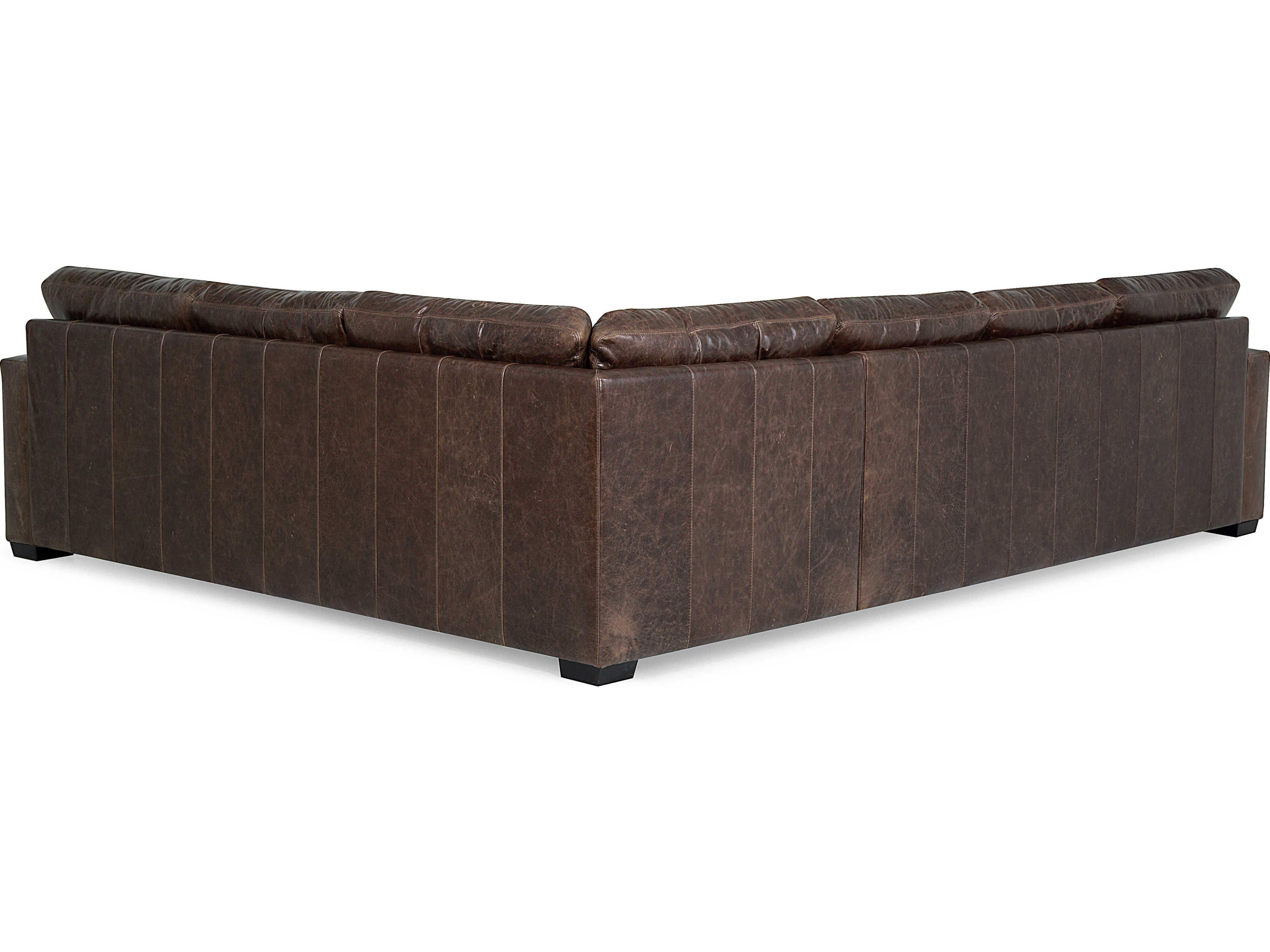 Palliser Colebrook Leather Upholstery Sectional Sofa
