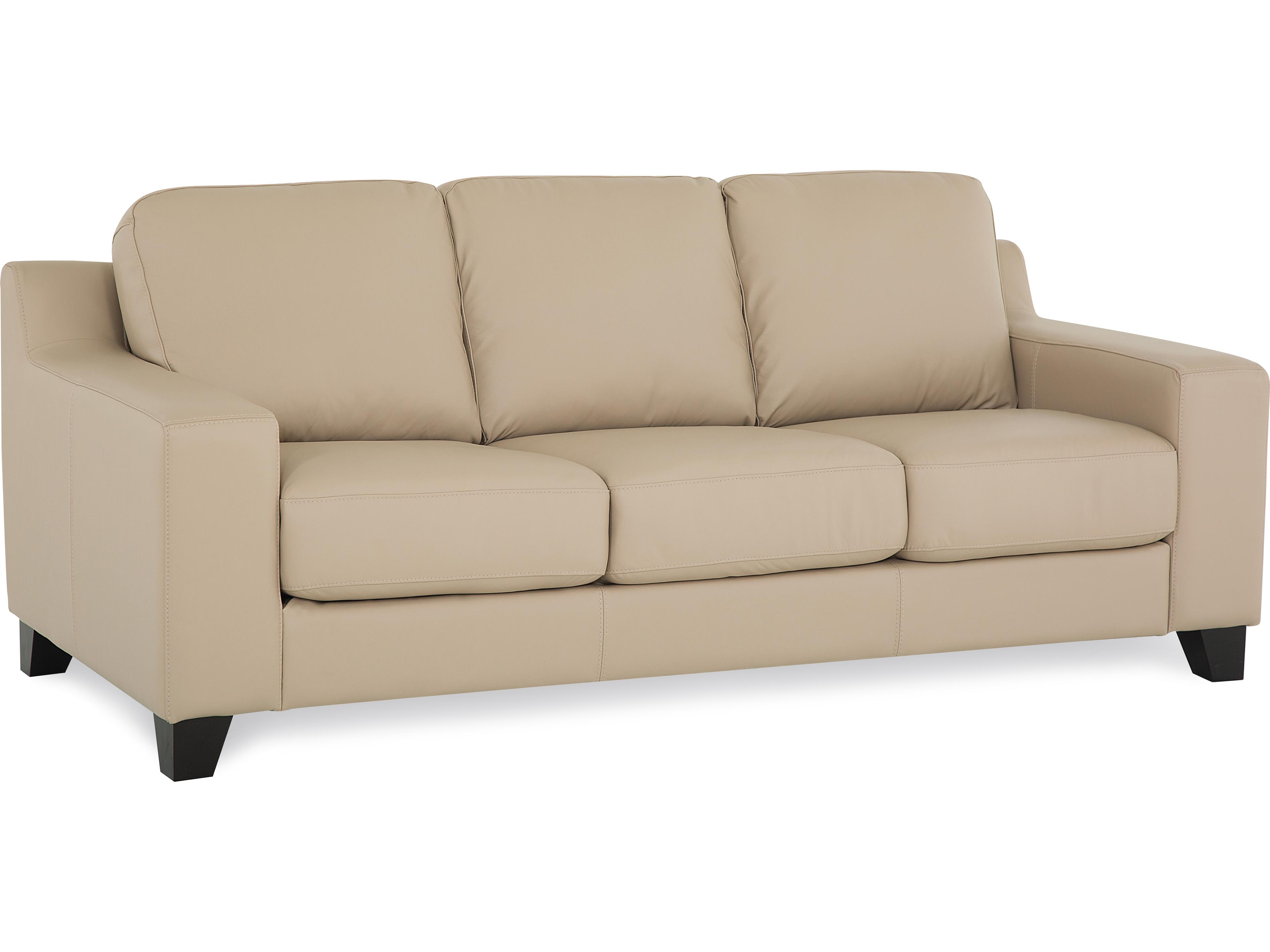 Palliser Reed Leather Upholstery Sofa
