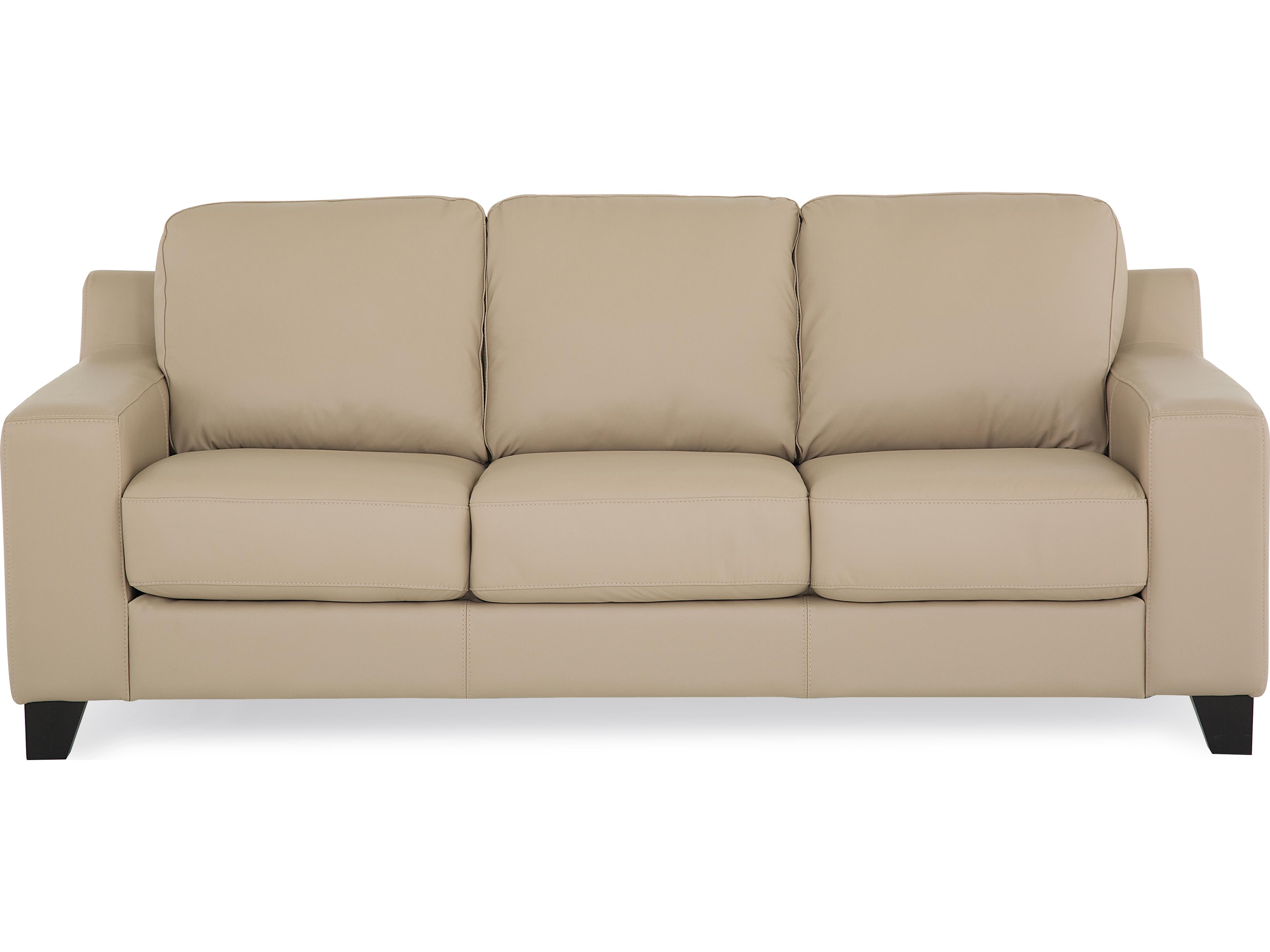 Palliser Reed Leather Upholstery Sofa