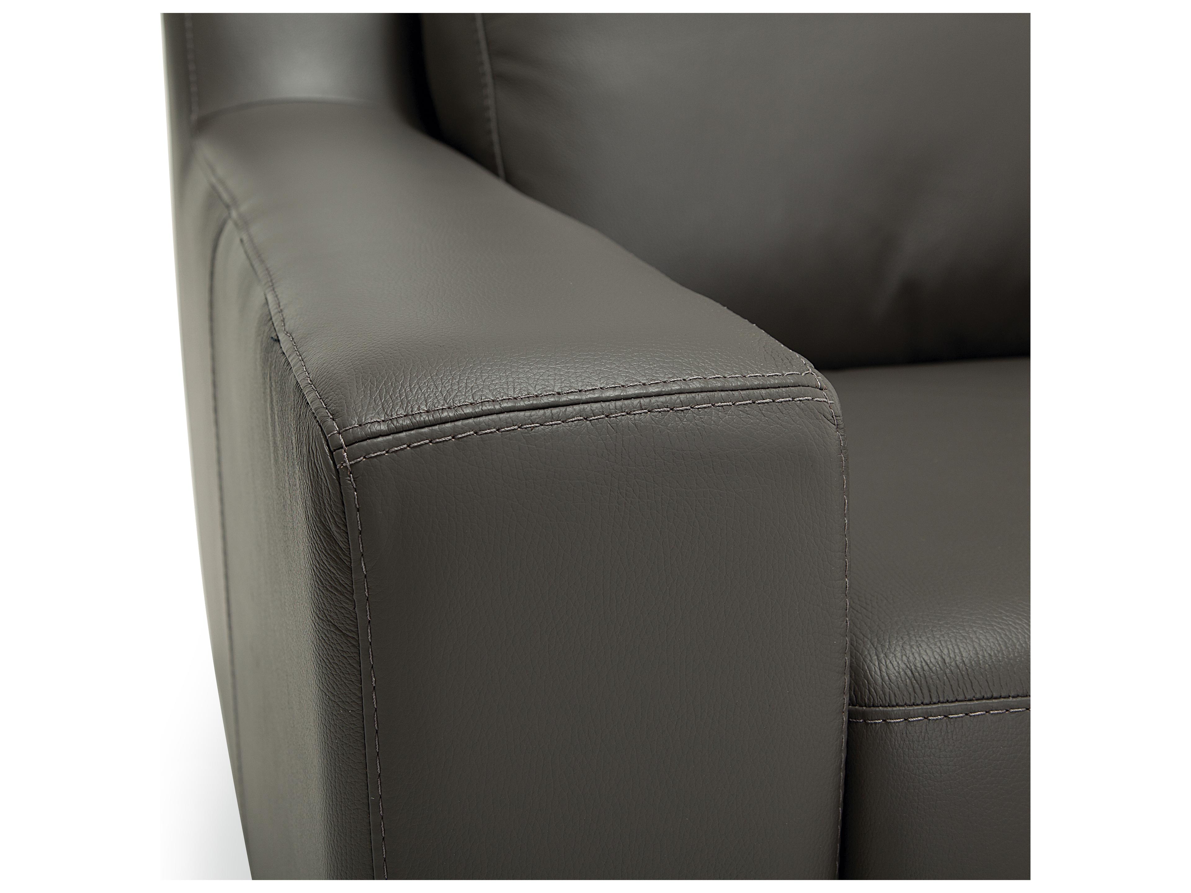Palliser Reed Leather Upholstery Accent Chair