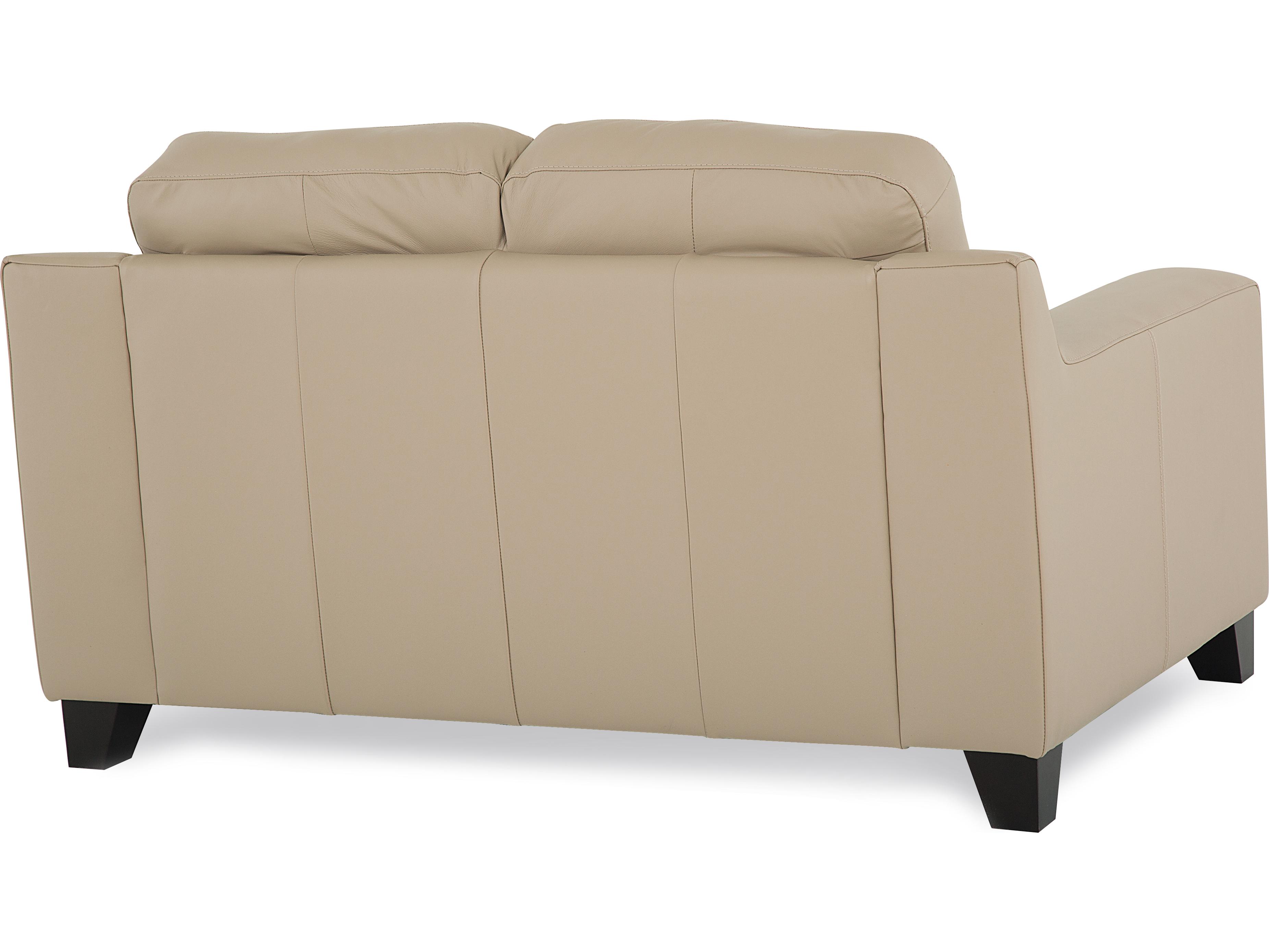 Palliser Reed Leather Upholstery Loveseat