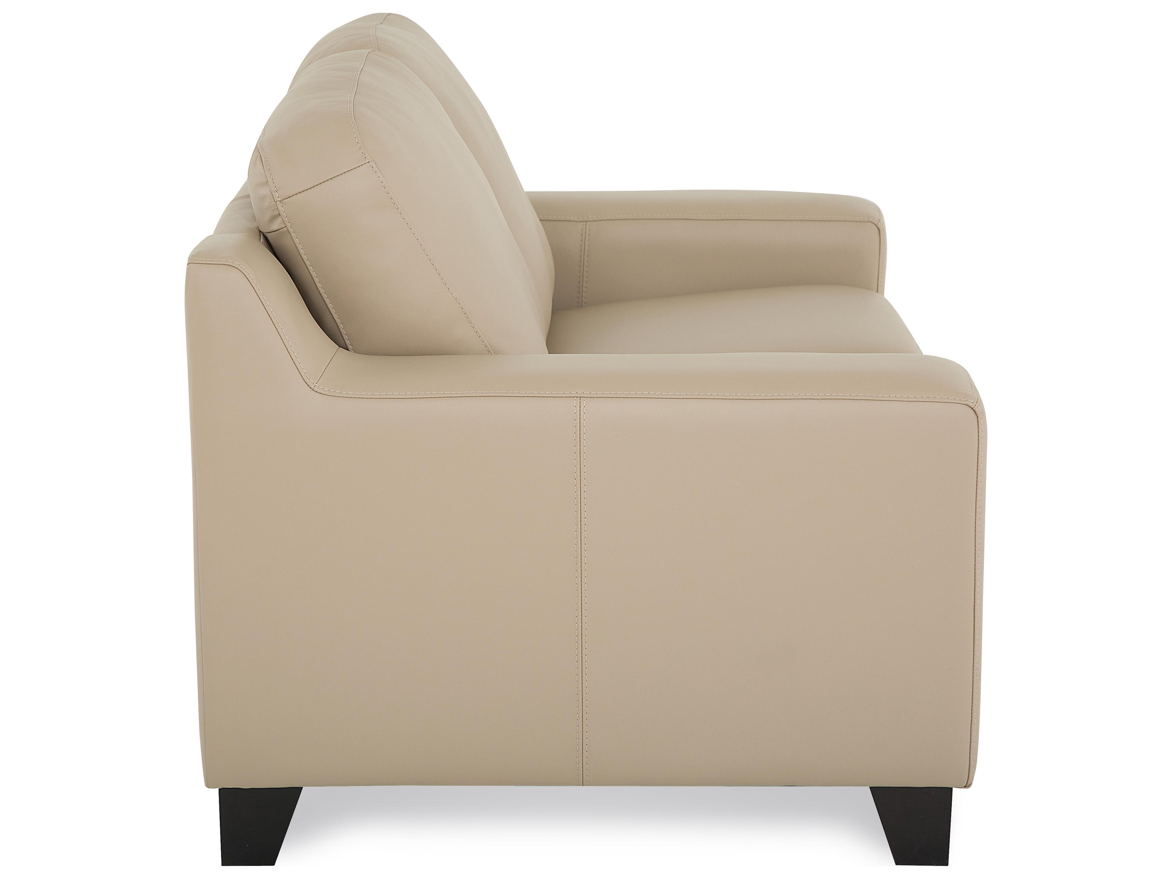 Palliser Reed Leather Upholstery Loveseat