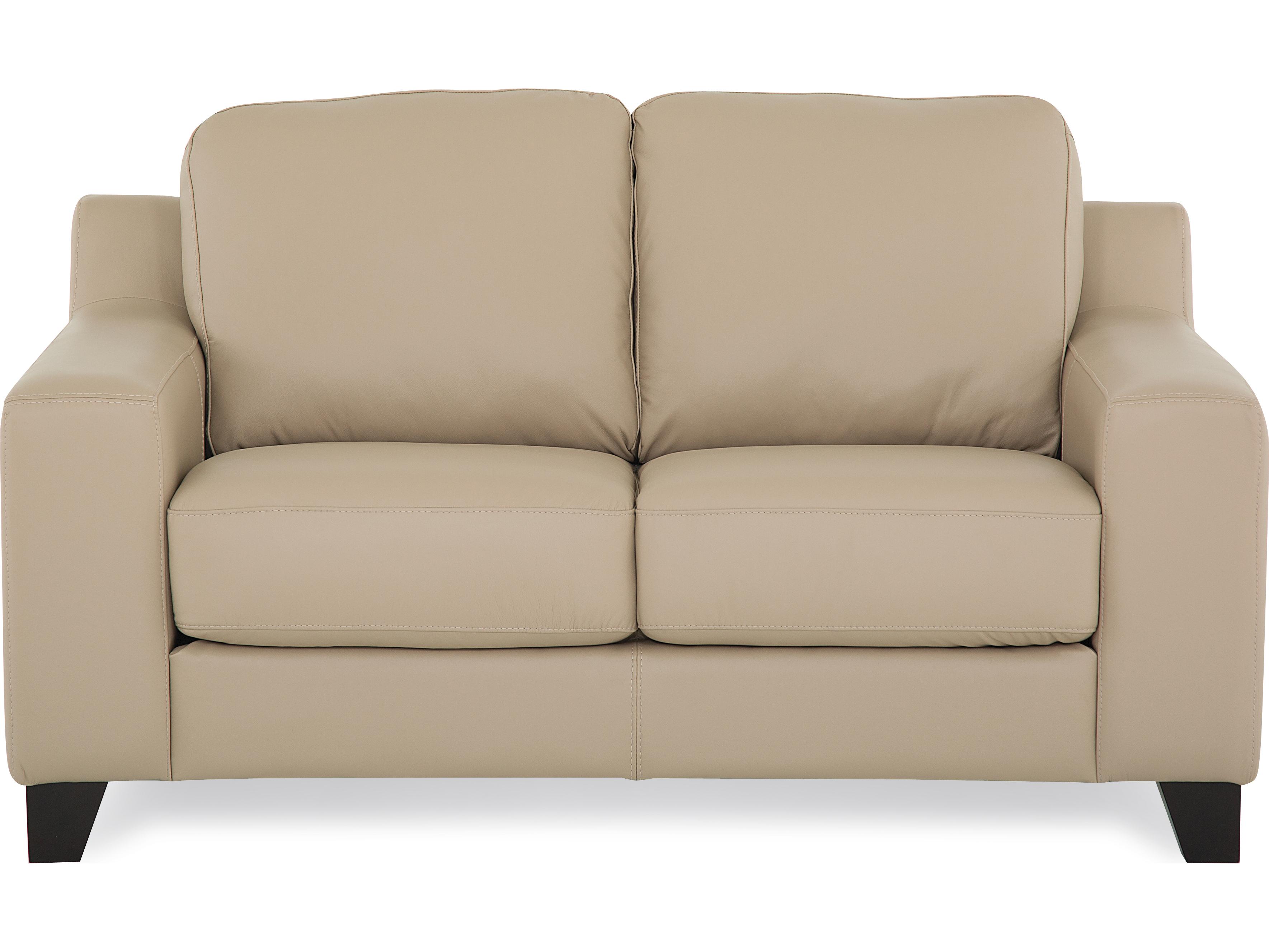 Palliser Reed Leather Upholstery Loveseat