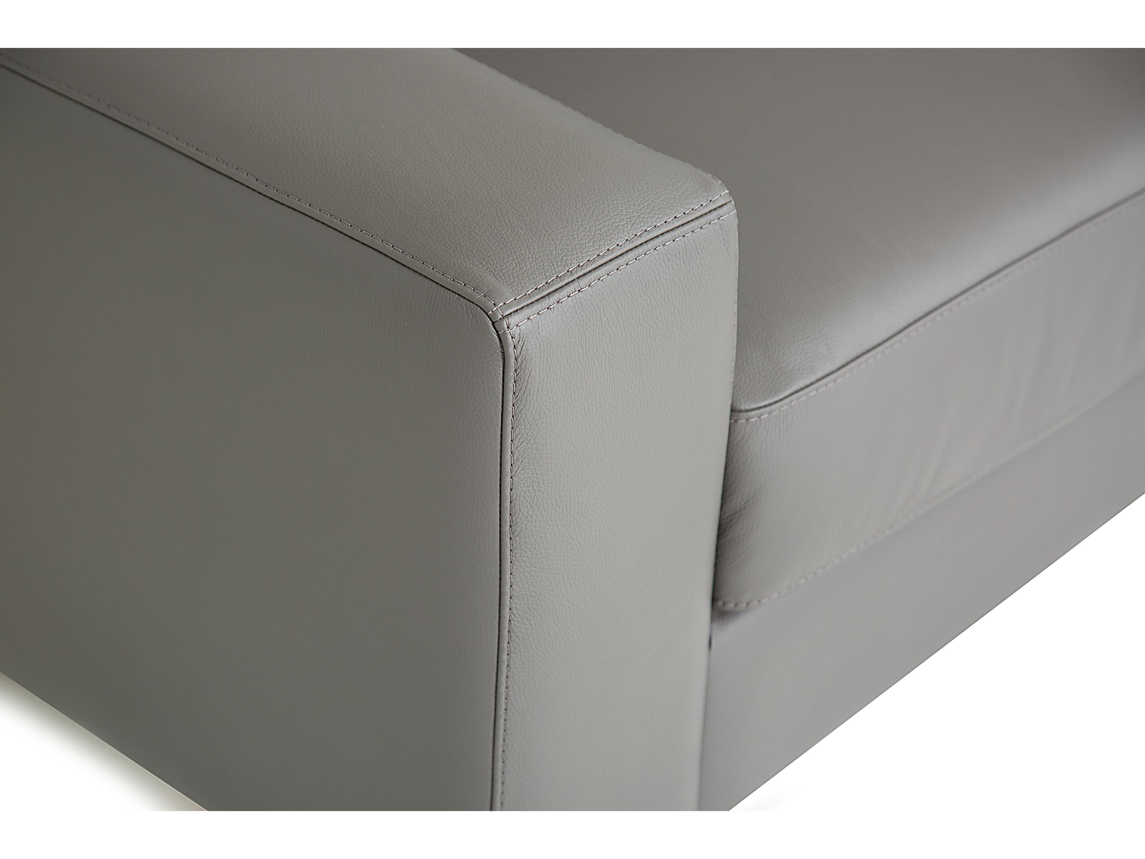 Palliser Reed Leather Upholstery Sectional Sofa