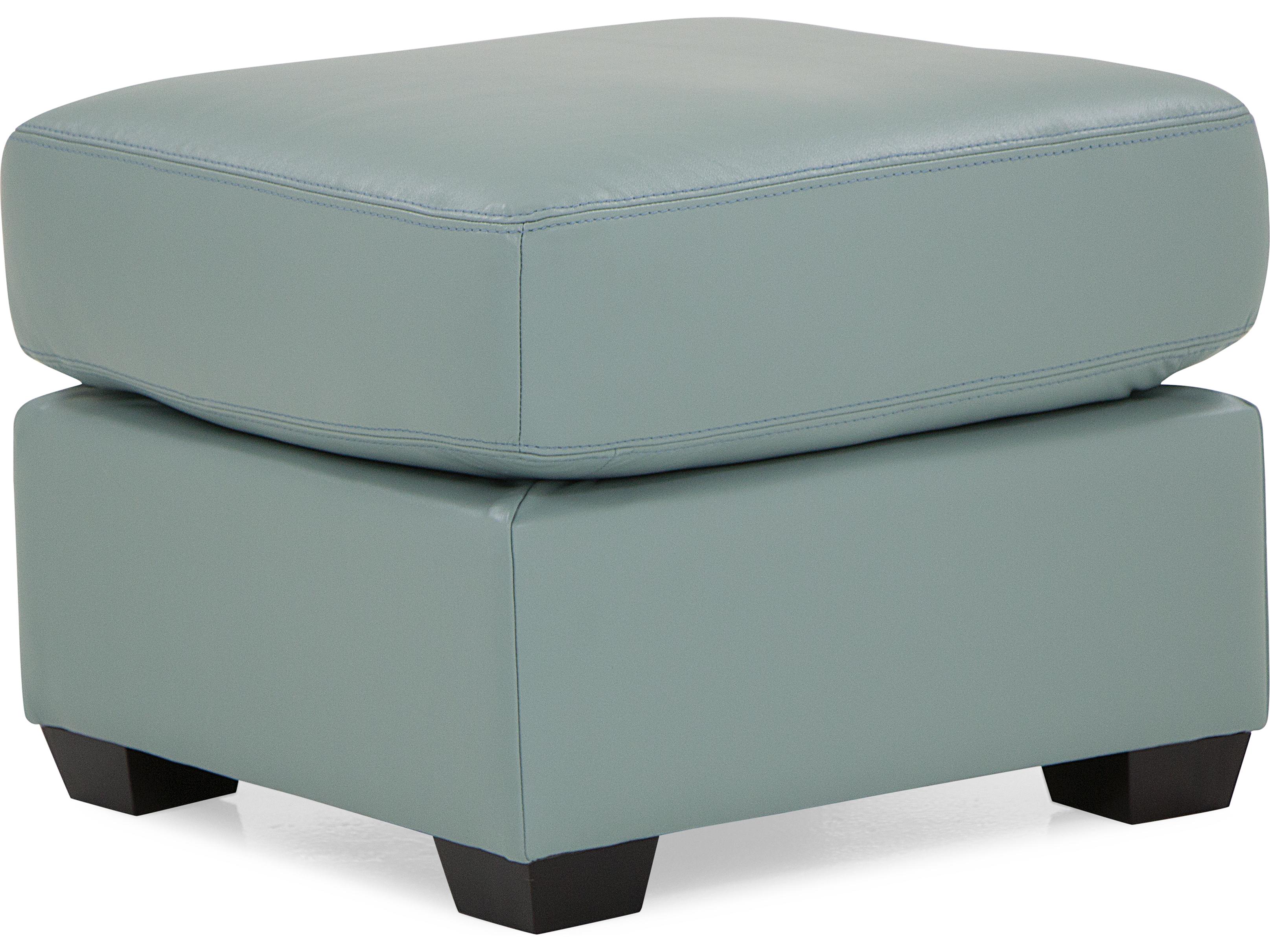 Palliser Creighton Espresso Leather Upholstery Ottoman