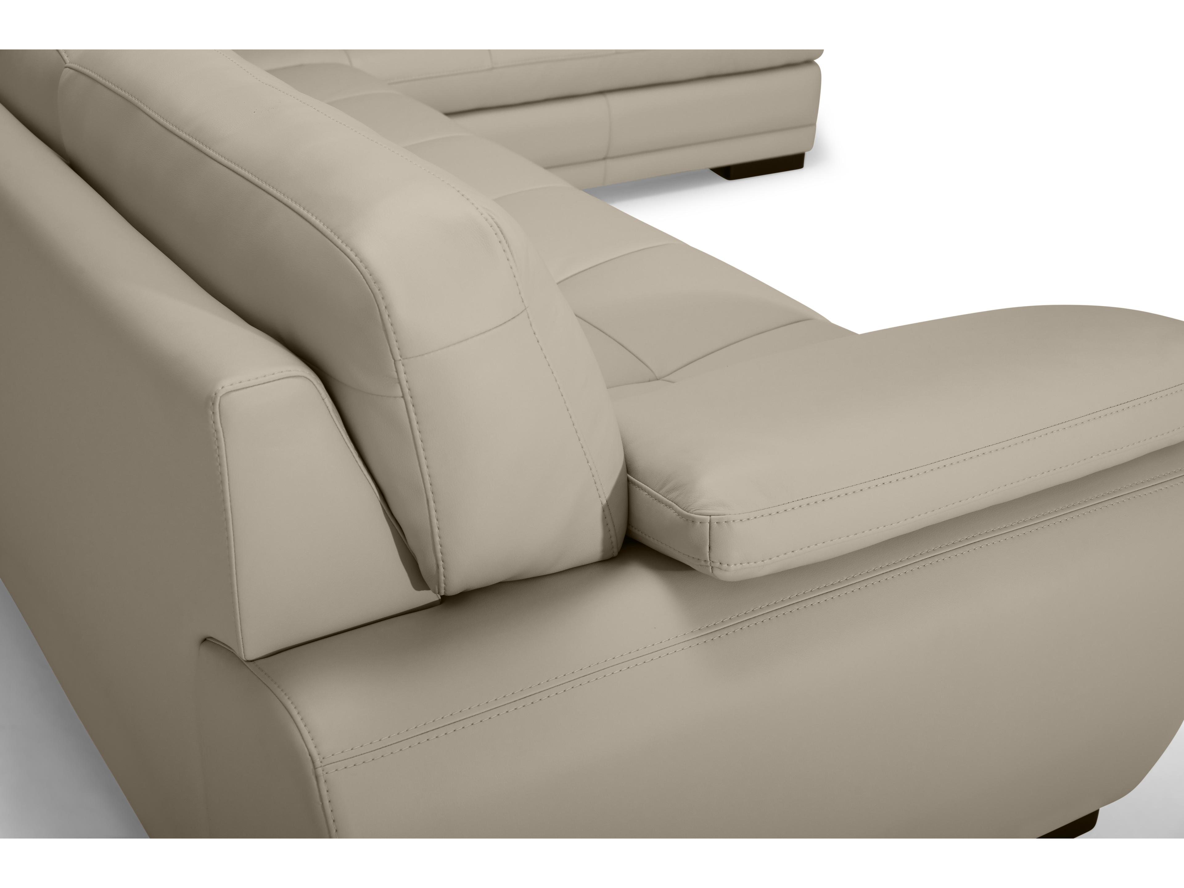 Palliser Miami Leather Upholstery Sectional Sofa