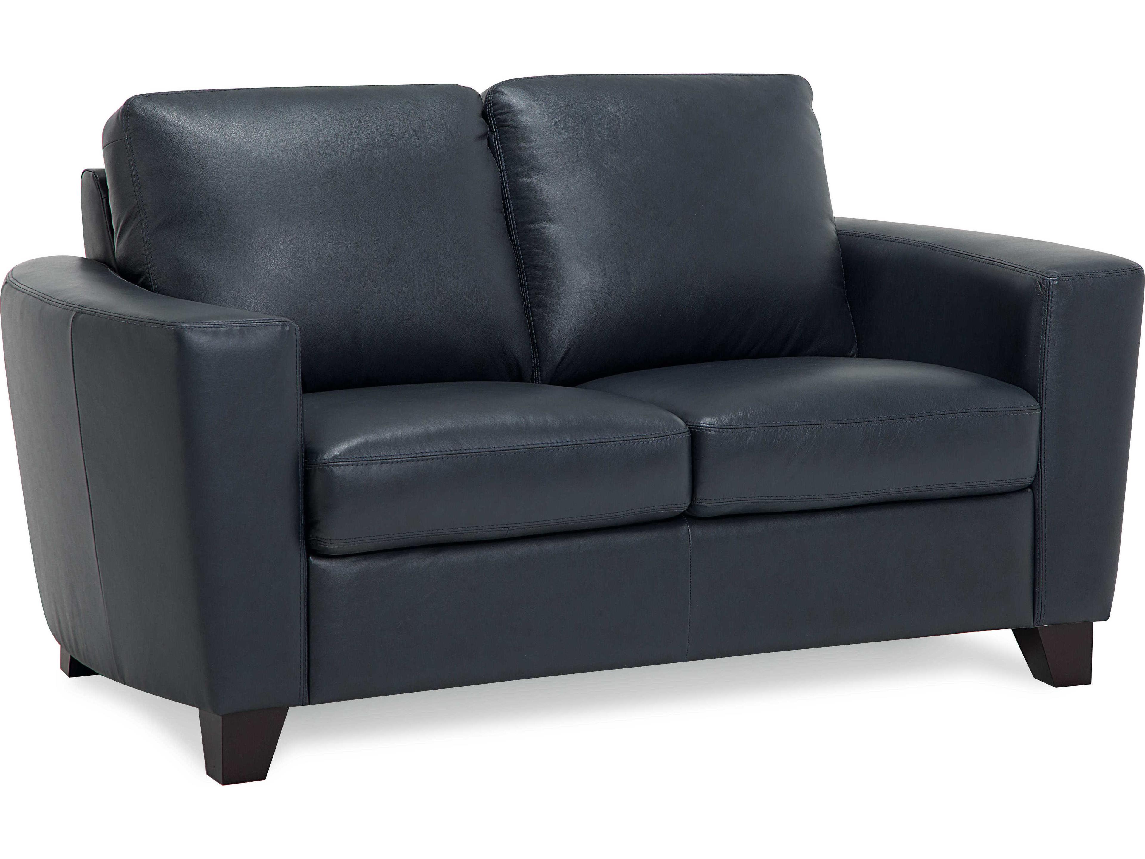 Palliser Leeds Espresso Leather Upholstery Loveseat