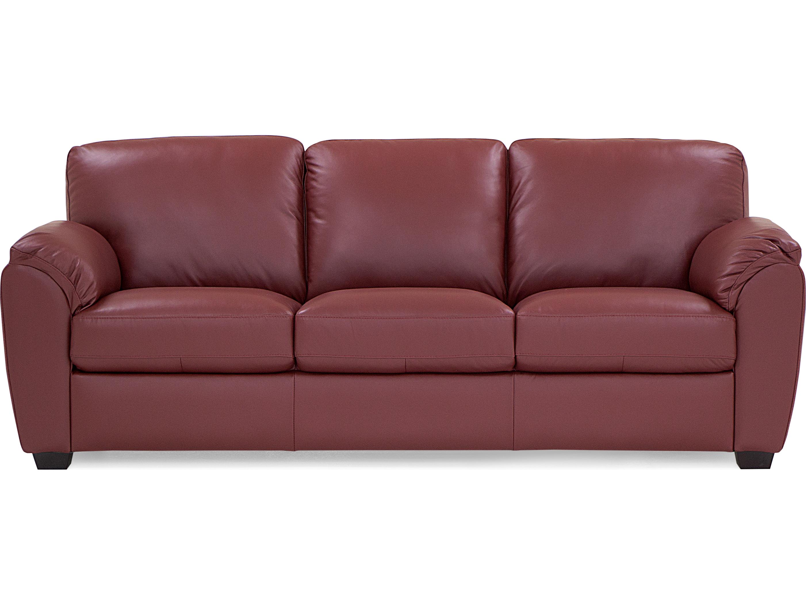 Palliser Lanza Espresso Leather Upholstery Sofa