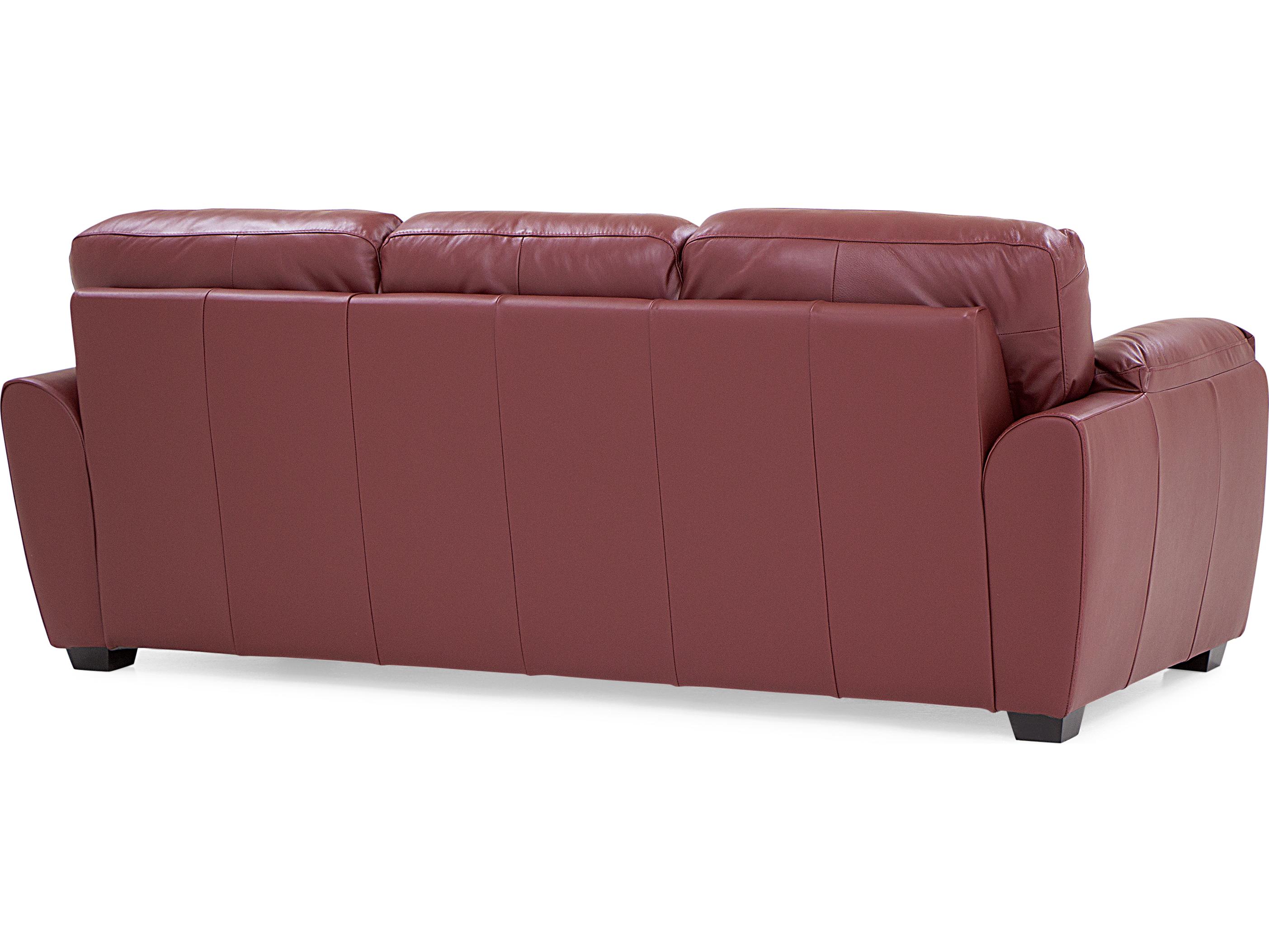Palliser Lanza Espresso Leather Upholstery Sofa