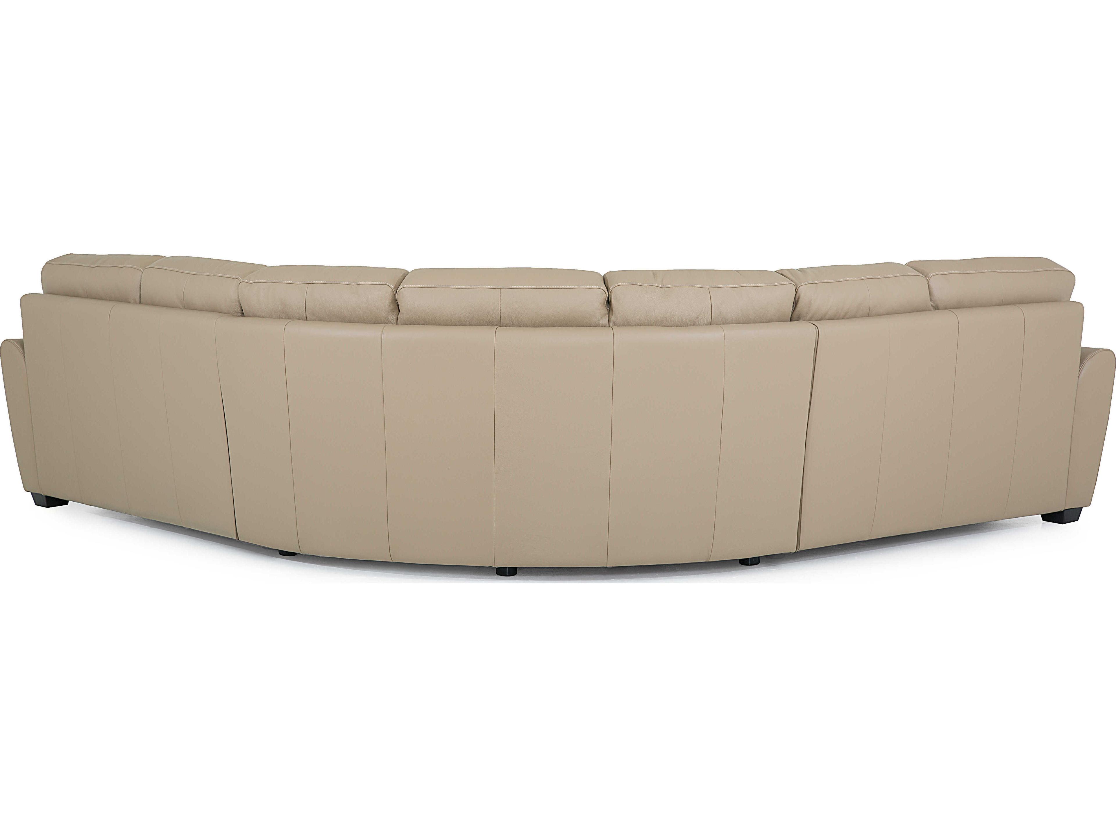 Palliser Lanza Leather Upholstery Sectional Sofa