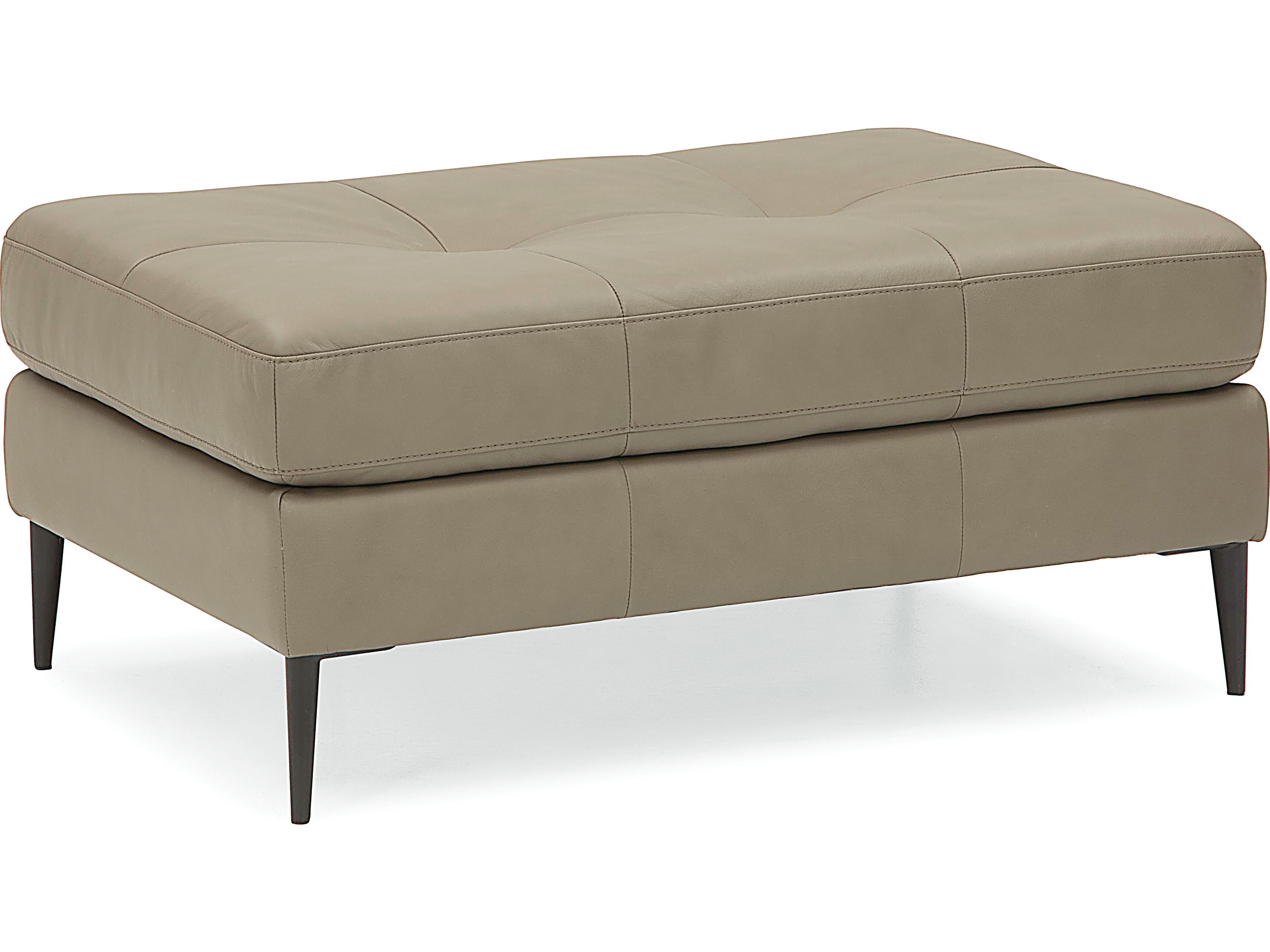 Palliser Sherbrook Rectangular Leather Upholstery Ottoman