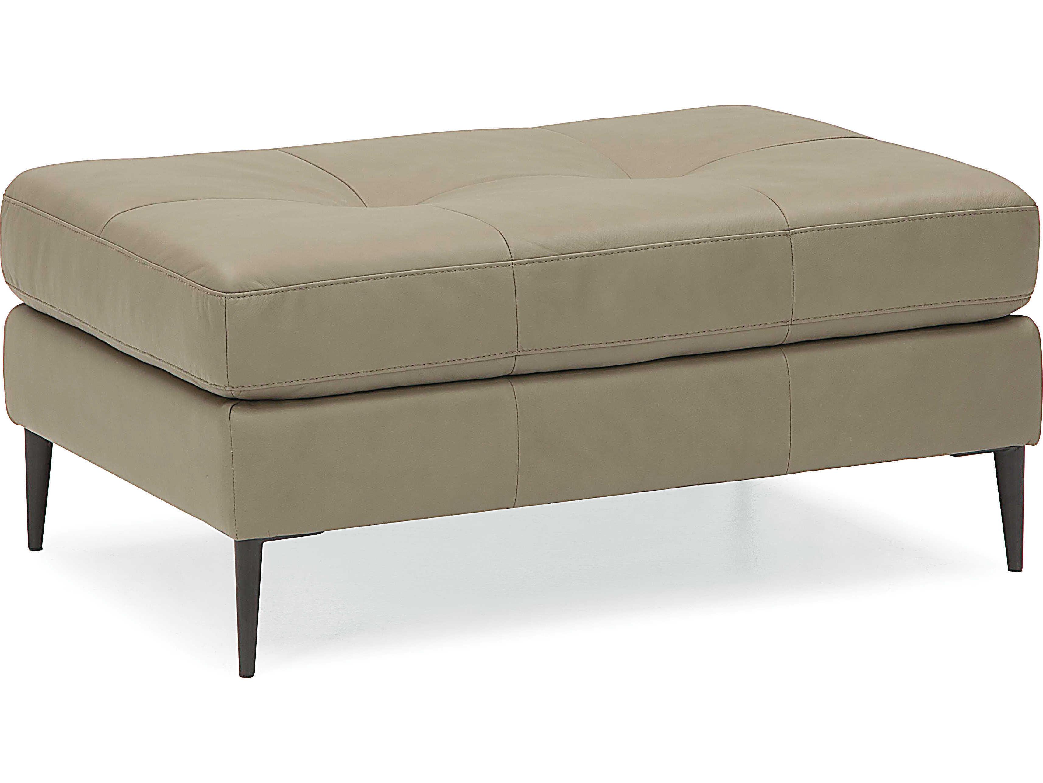 Palliser Sherbrook Rectangular Leather Upholstery Ottoman