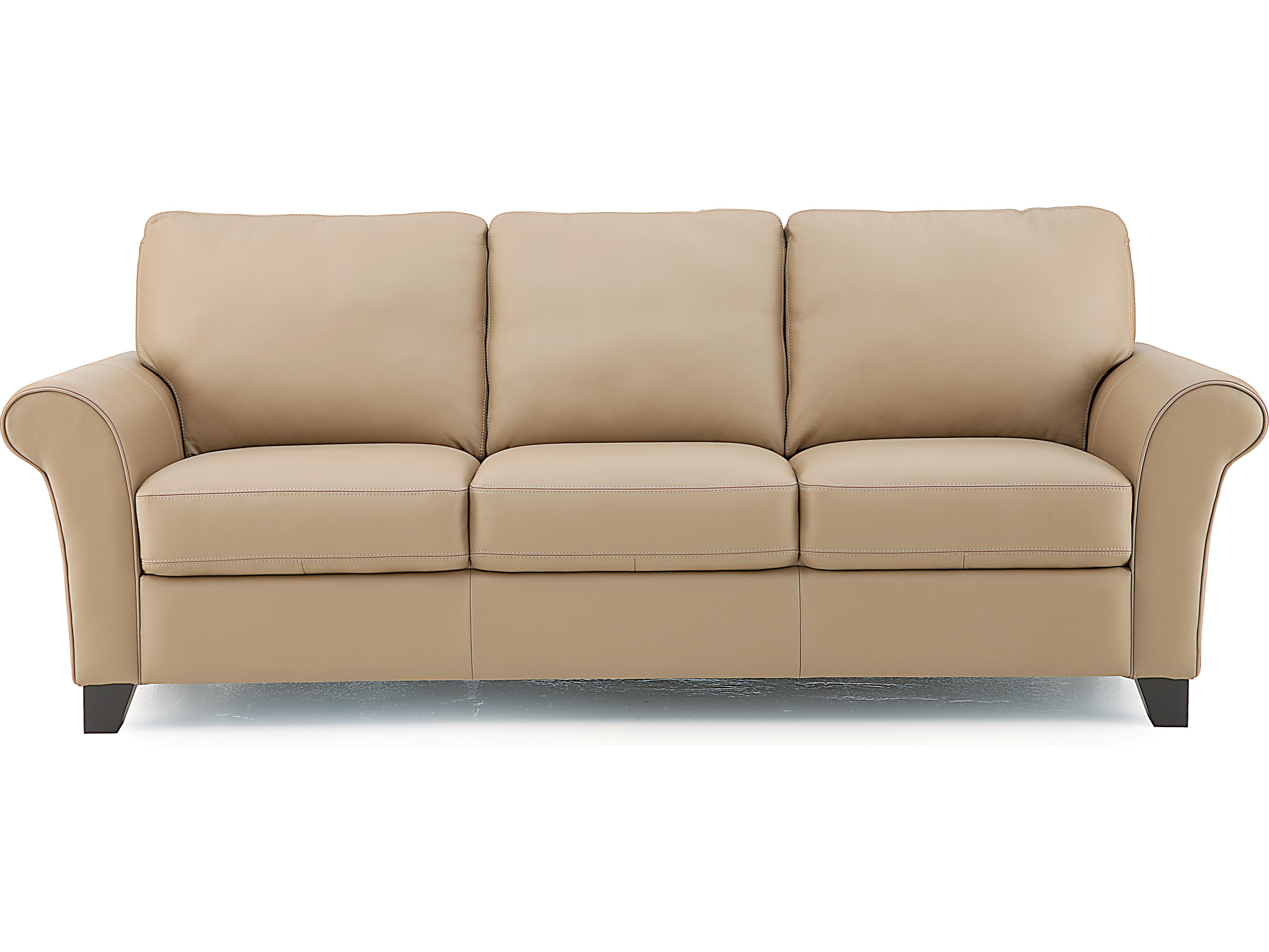 Palliser Rosebank Espresso Leather Upholstery Sofa