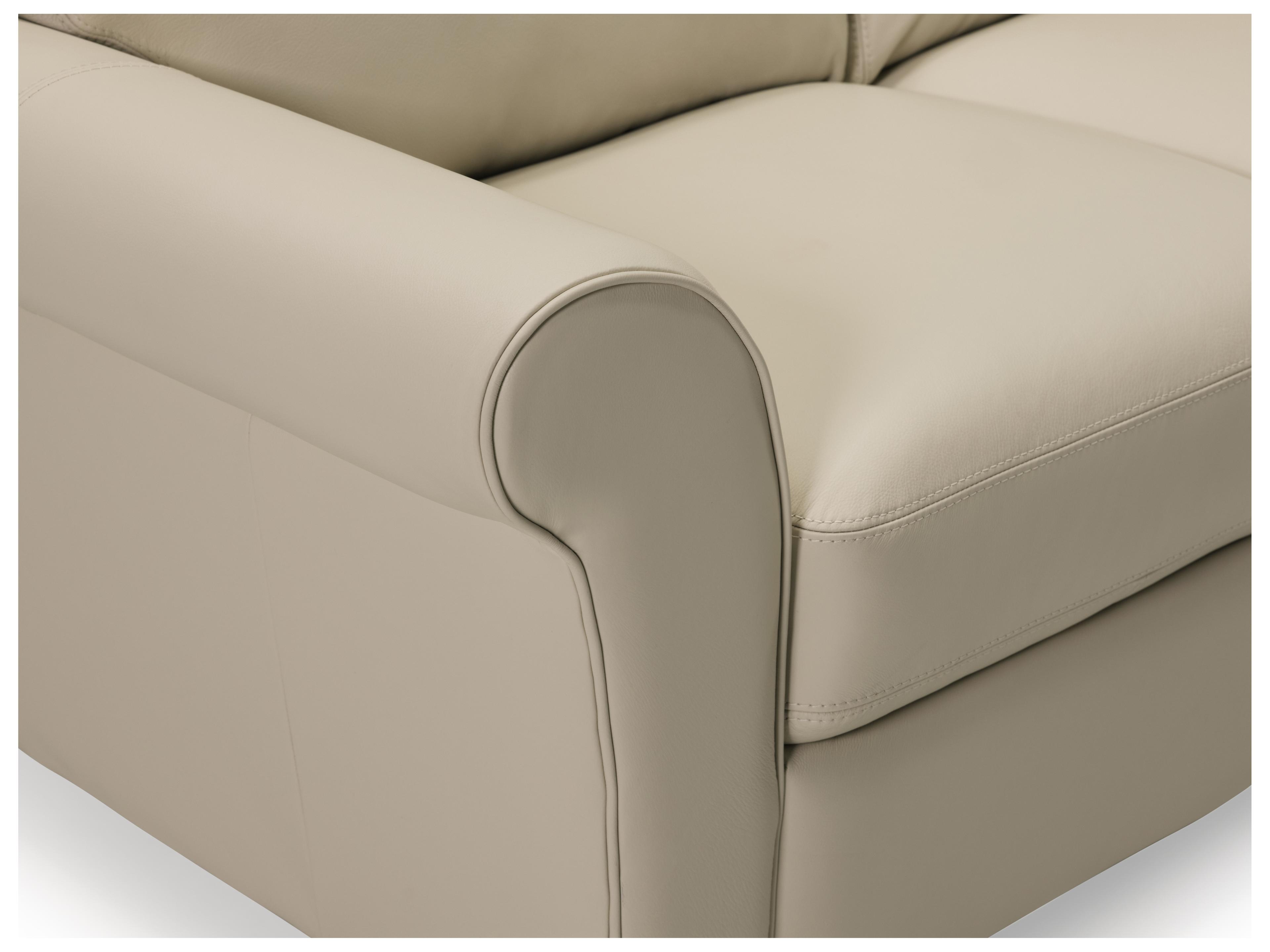 Palliser Rosebank Espresso Leather Upholstery Loveseat