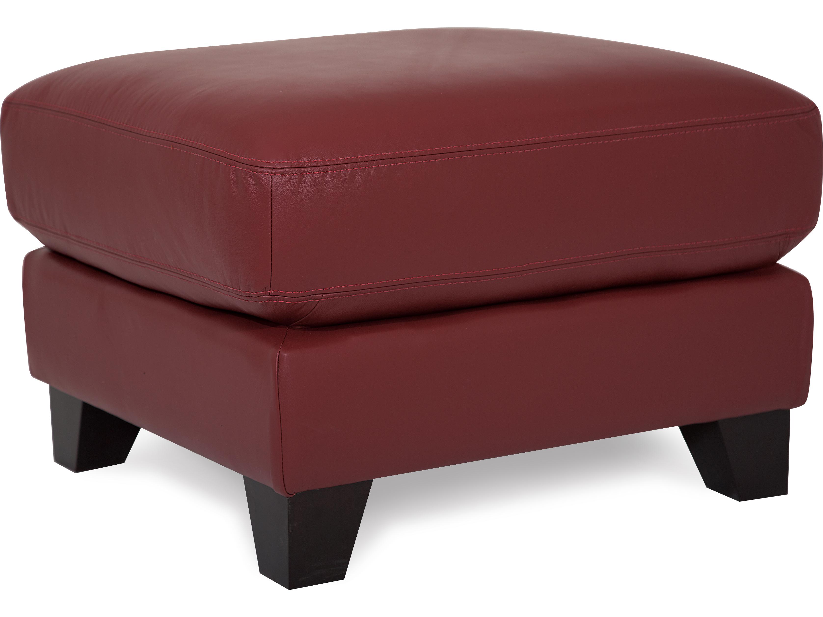 Palliser Rosebank Espresso Leather Upholstery Ottoman