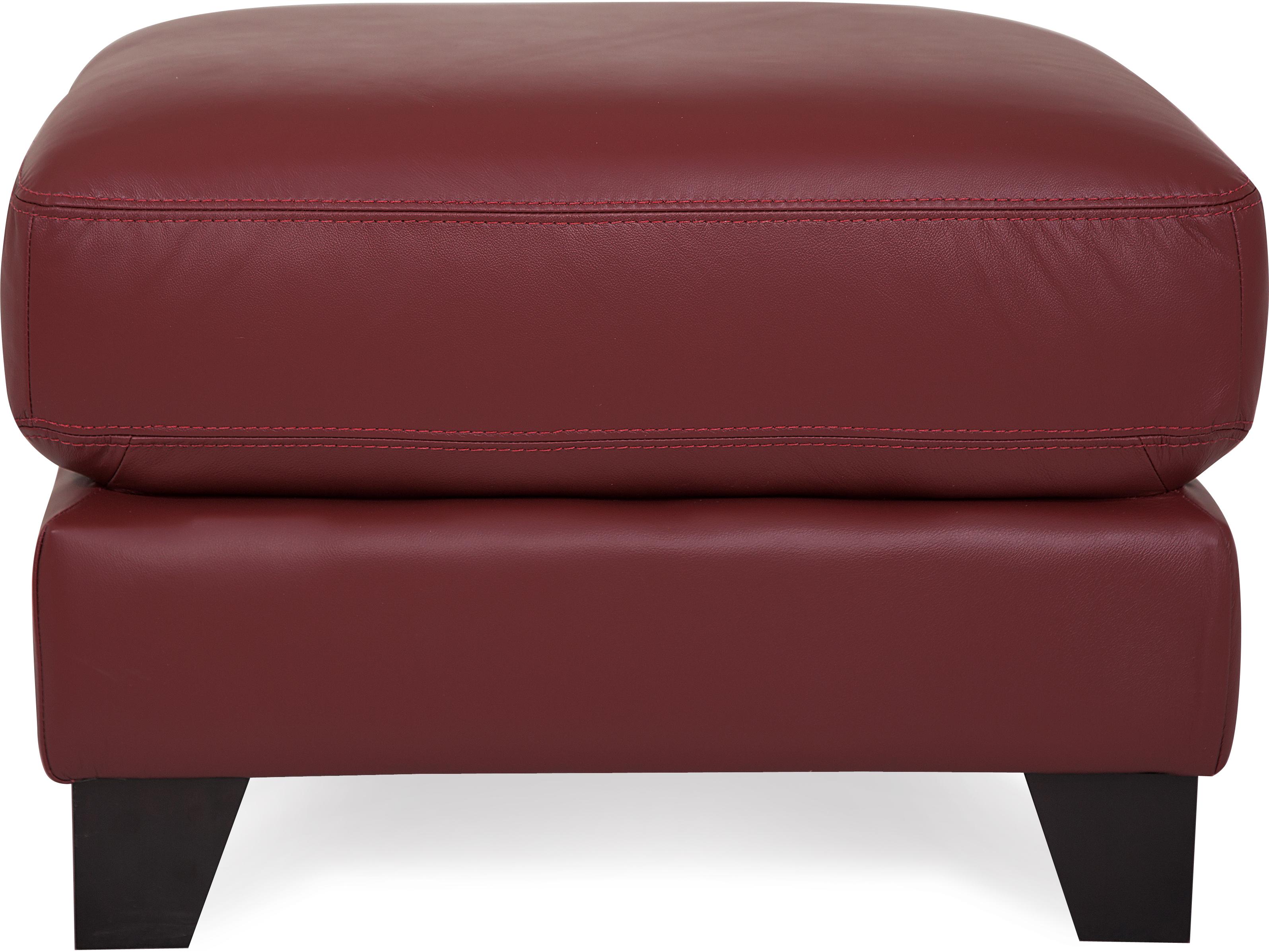 Palliser Rosebank Espresso Leather Upholstery Ottoman