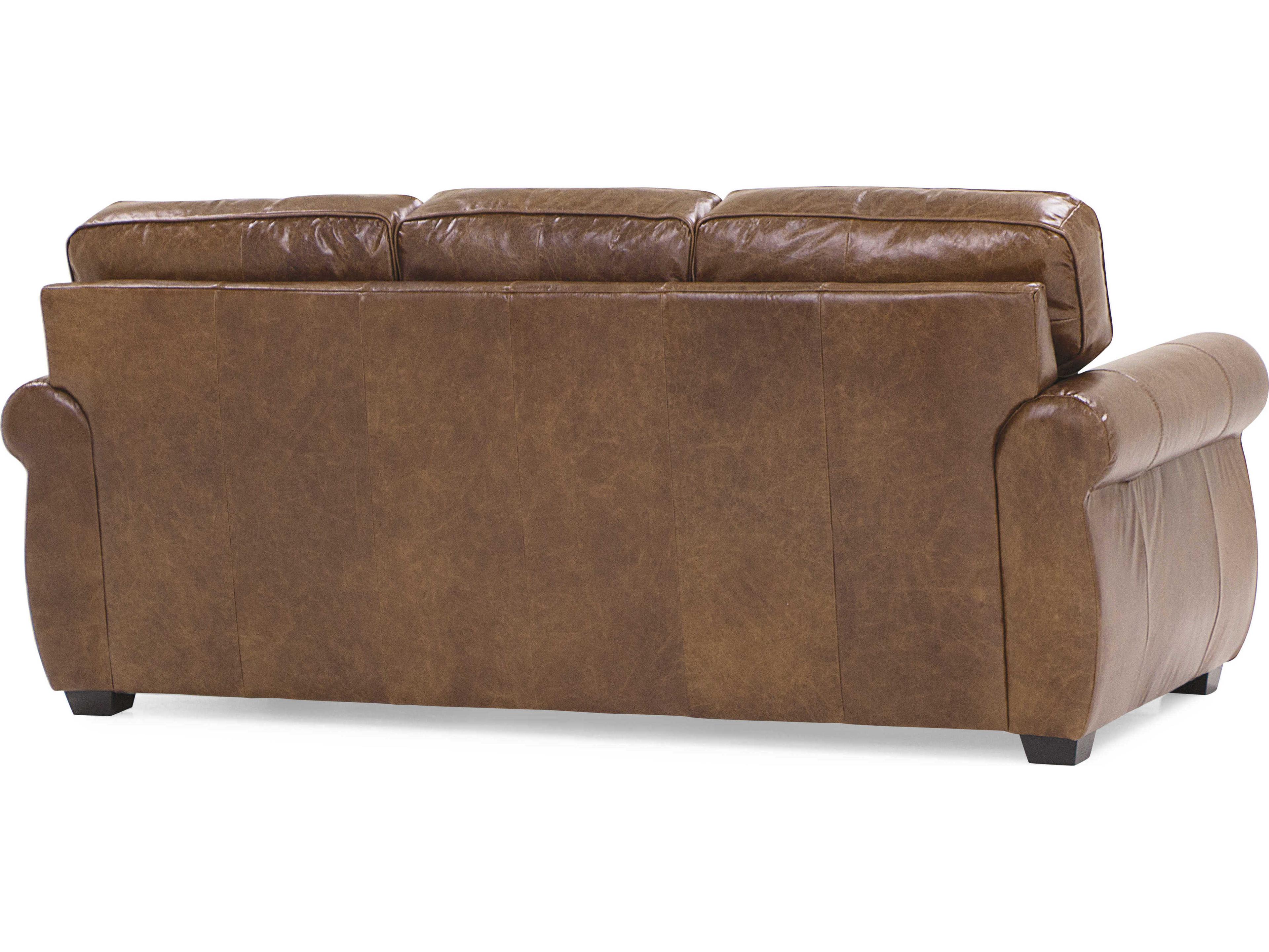 Palliser Viceroy Espresso Leather Upholstery Sofa
