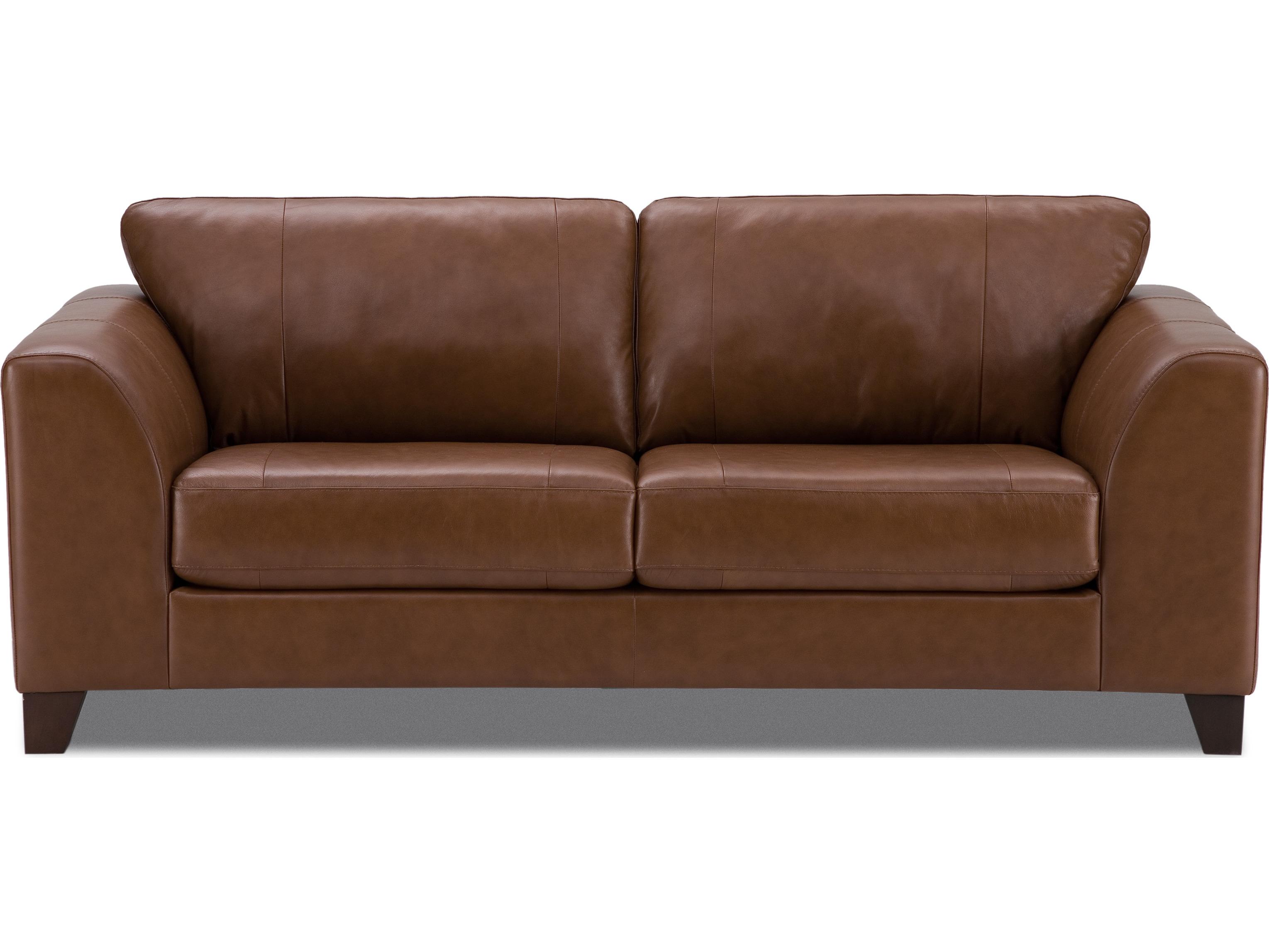 Palliser Juno Apartment Espresso Leather Upholstery Sofa