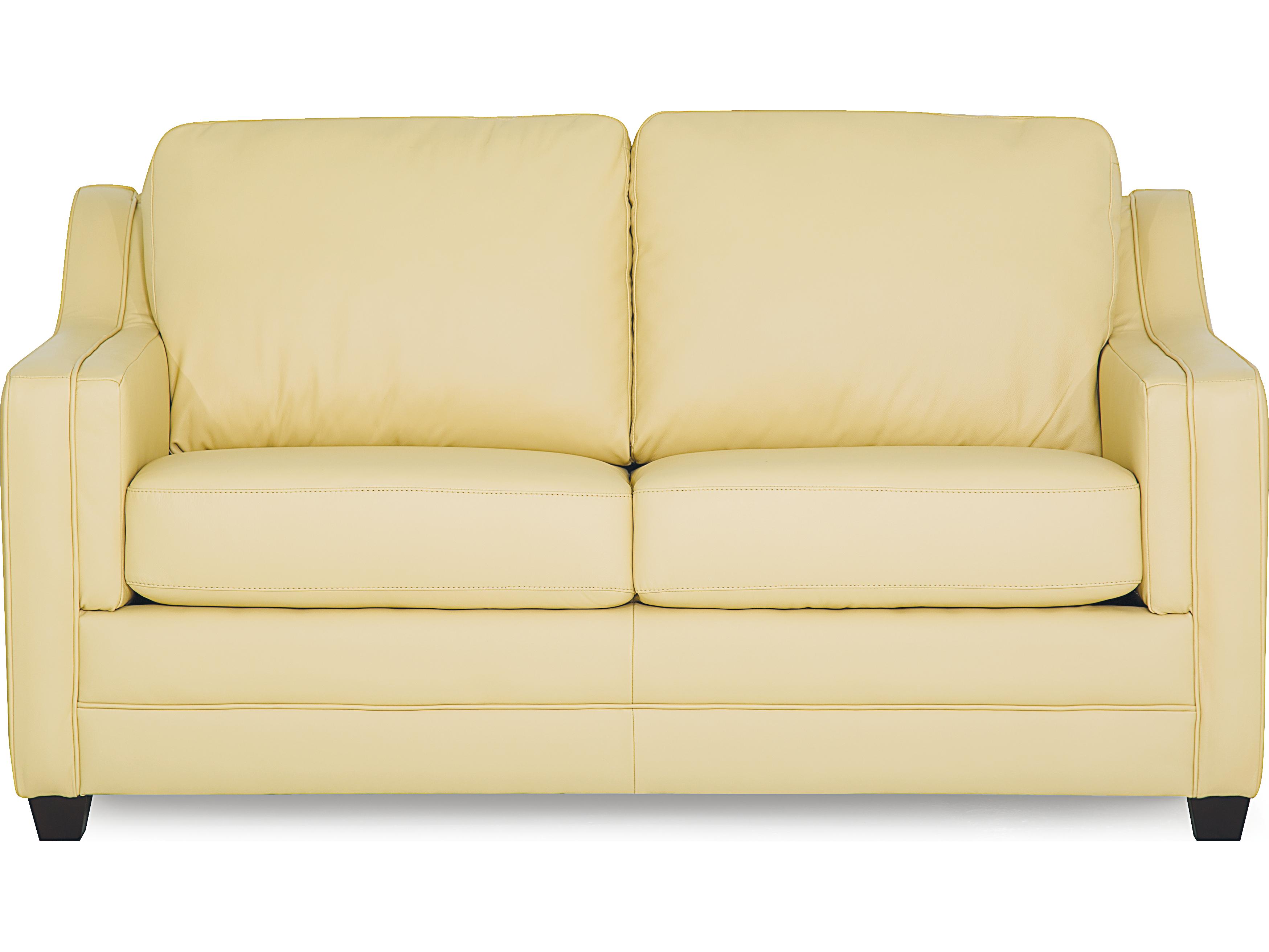 Palliser Corissa Espresso Leather Upholstery Loveseat
