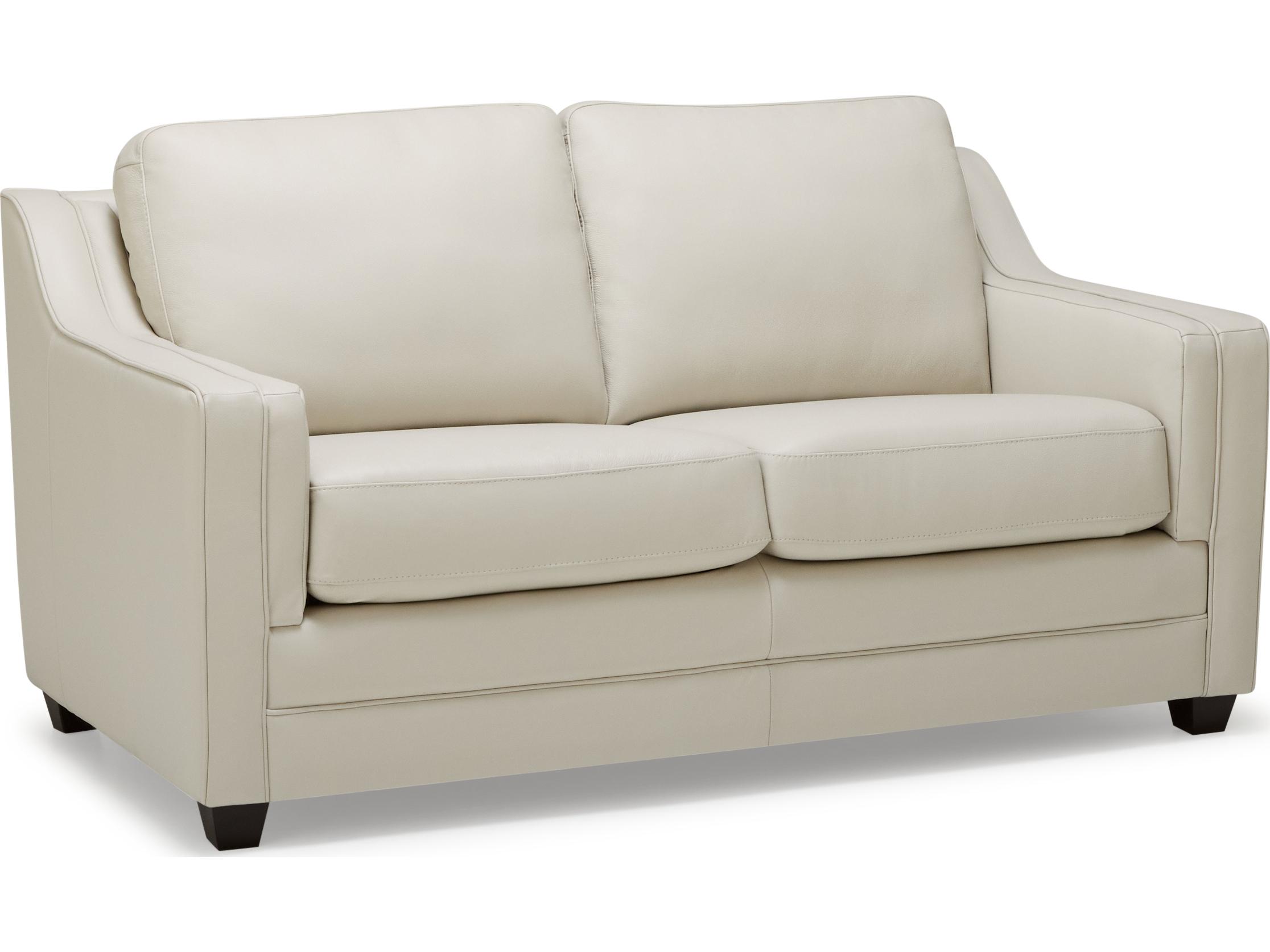 Palliser Corissa Espresso Leather Upholstery Loveseat