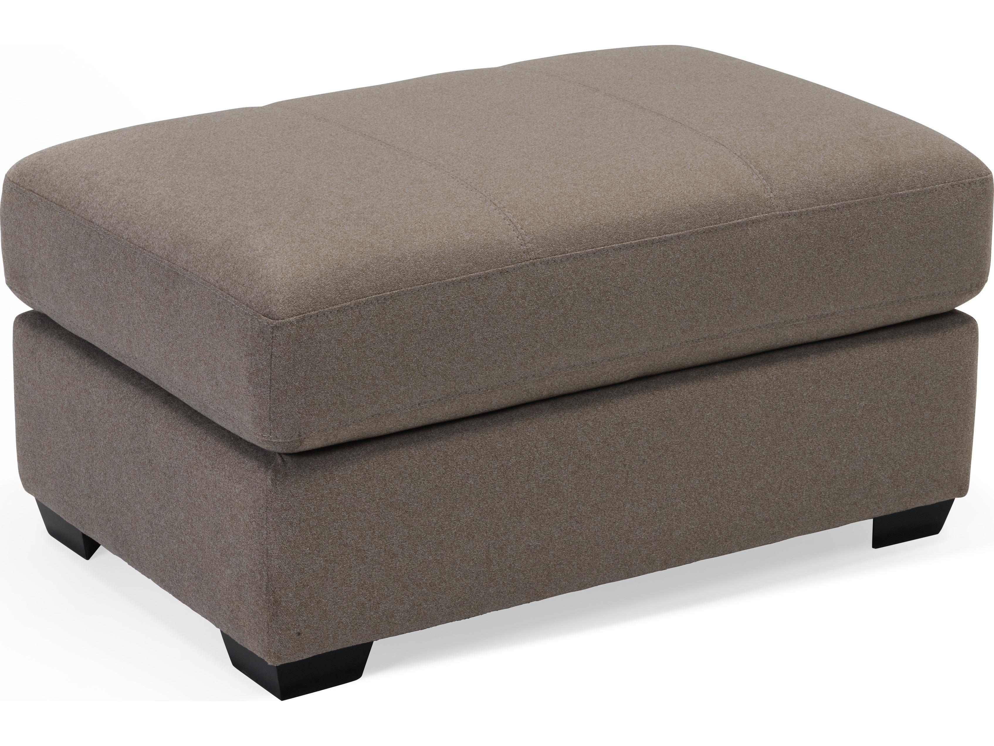 Palliser Flex Rectangular Espresso Upholstered Ottoman