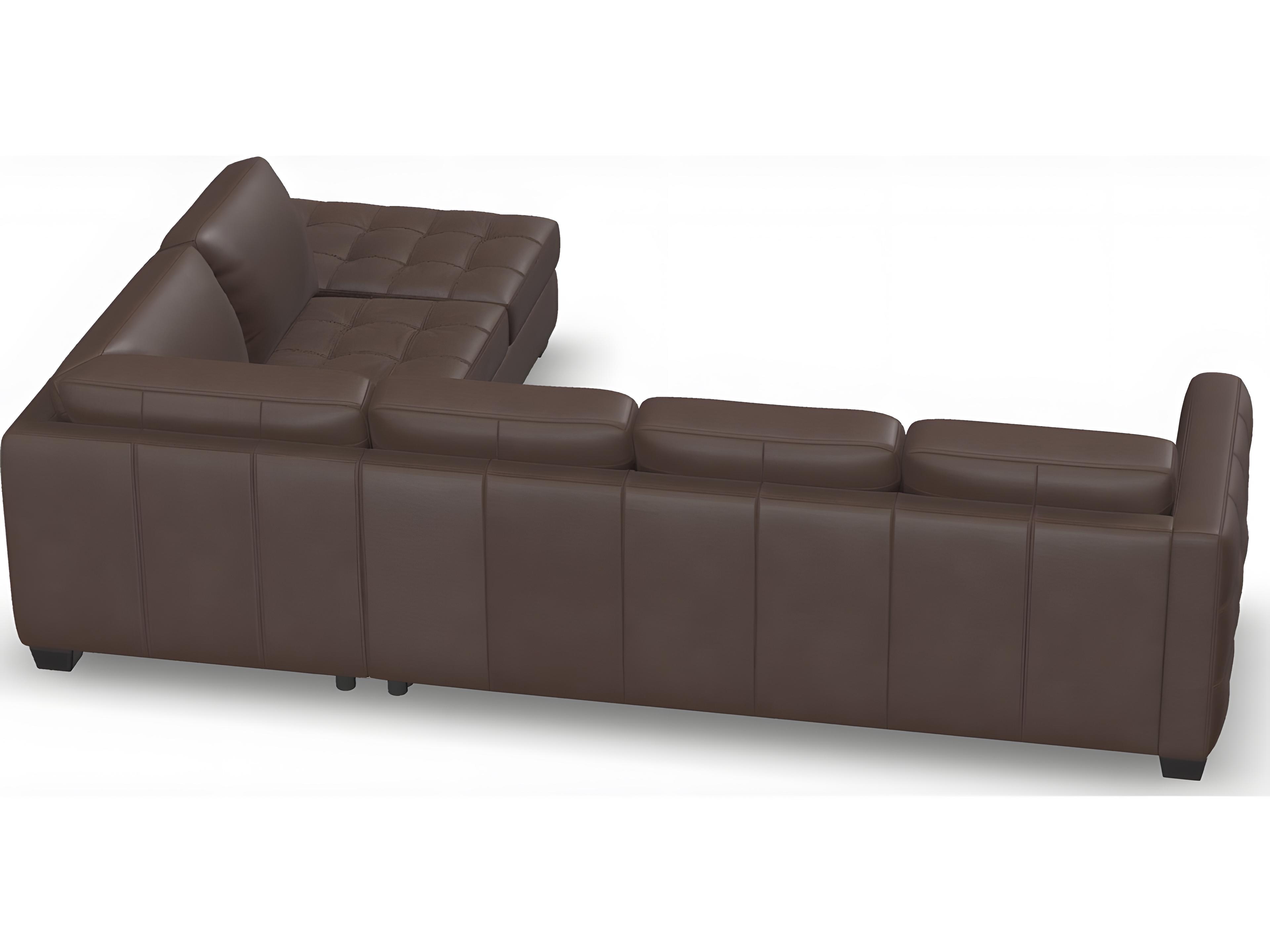Palliser Barrett Leather Upholstery Sectional Sofa