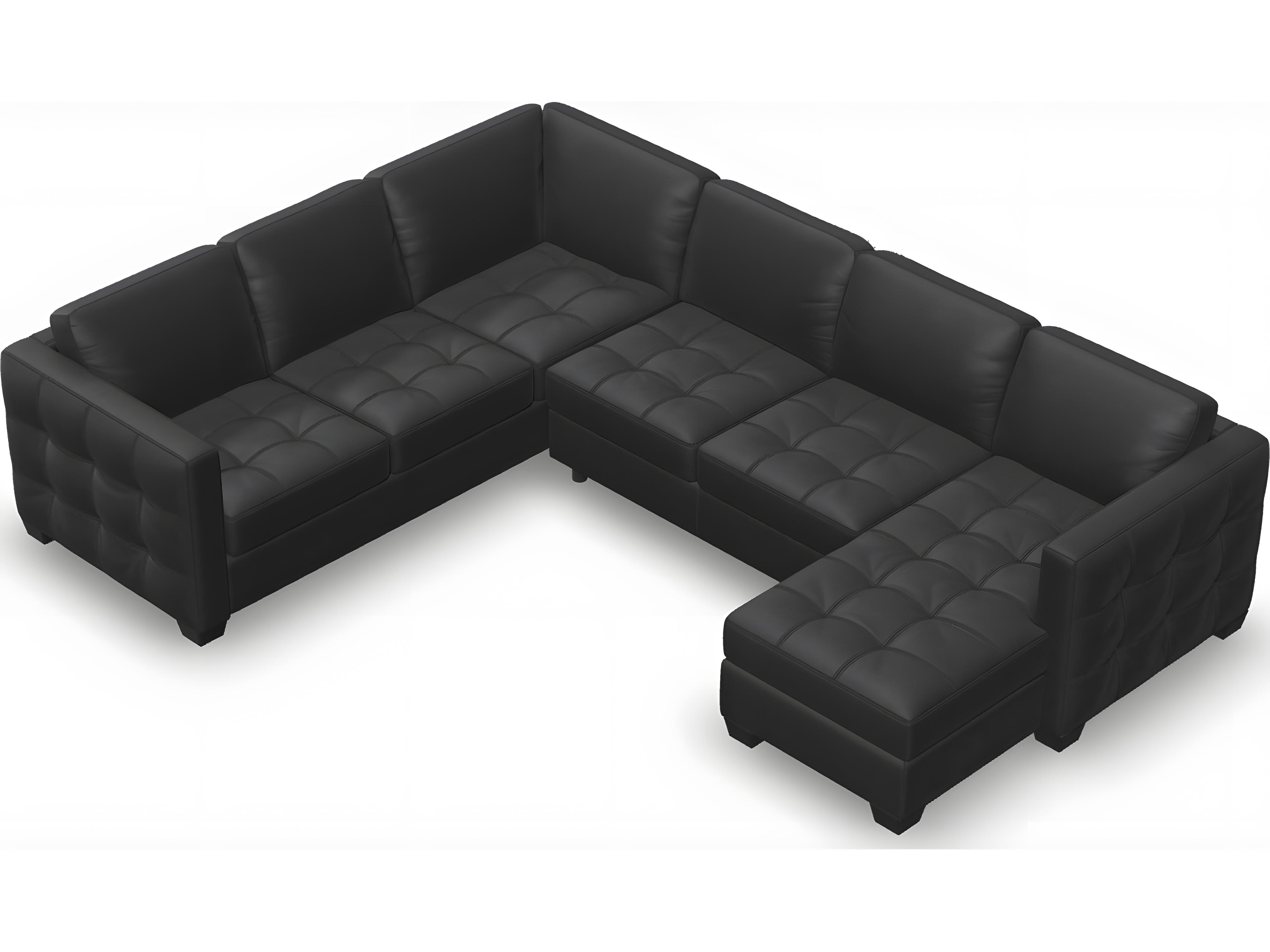 Palliser Barrett Leather Upholstery Sectional Sofa