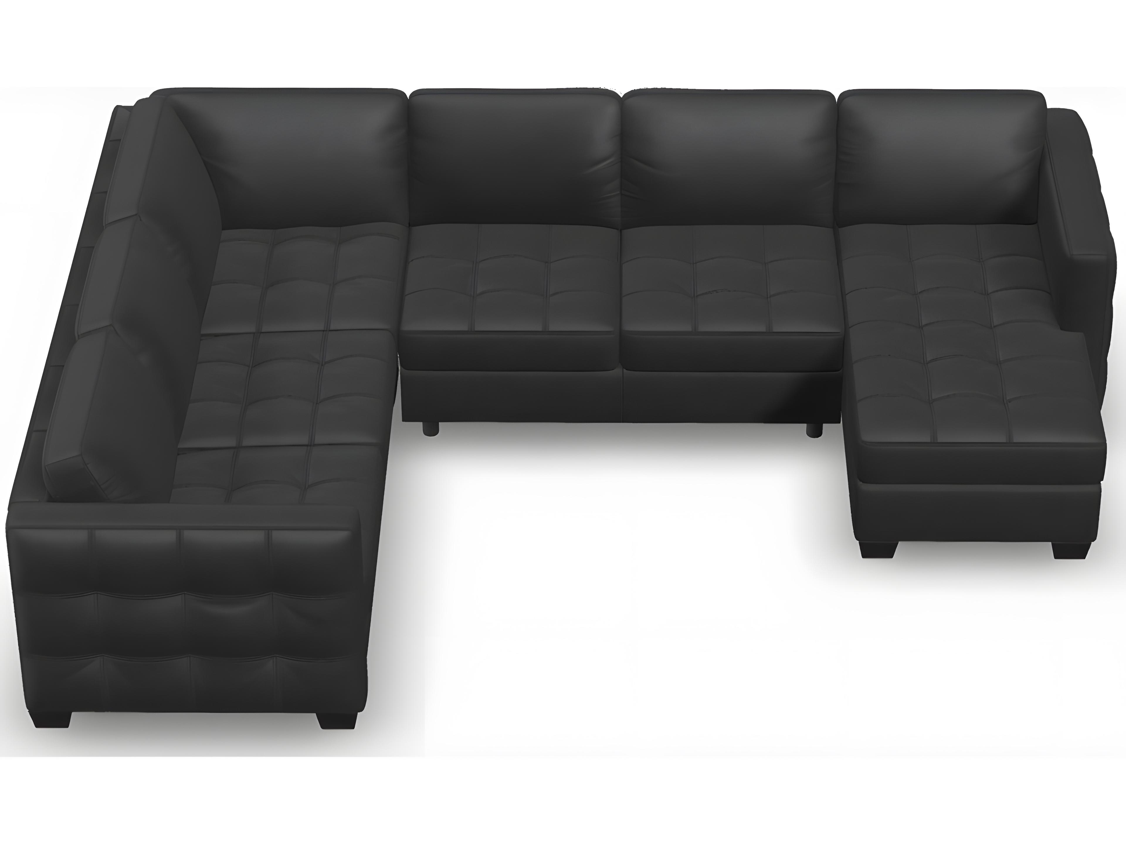 Palliser Barrett Leather Upholstery Sectional Sofa