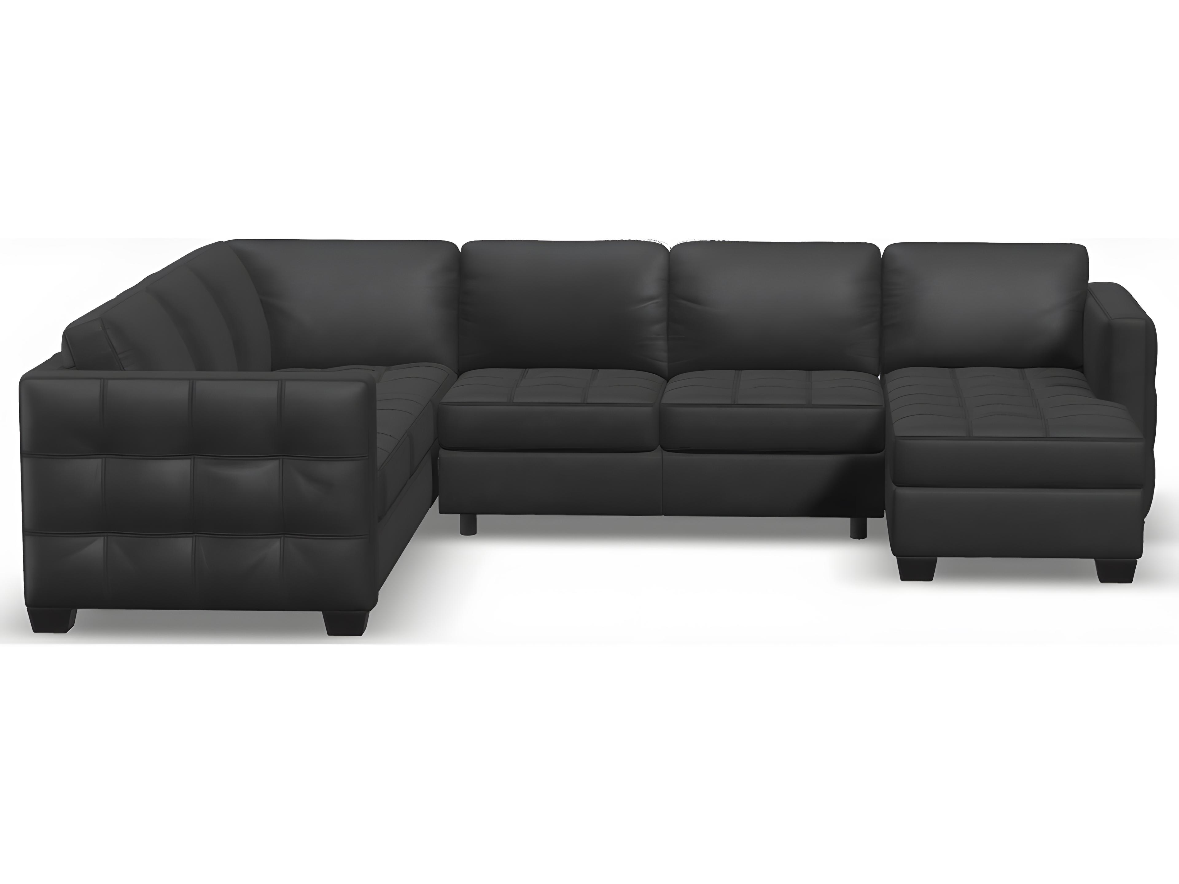 Palliser Barrett Leather Upholstery Sectional Sofa