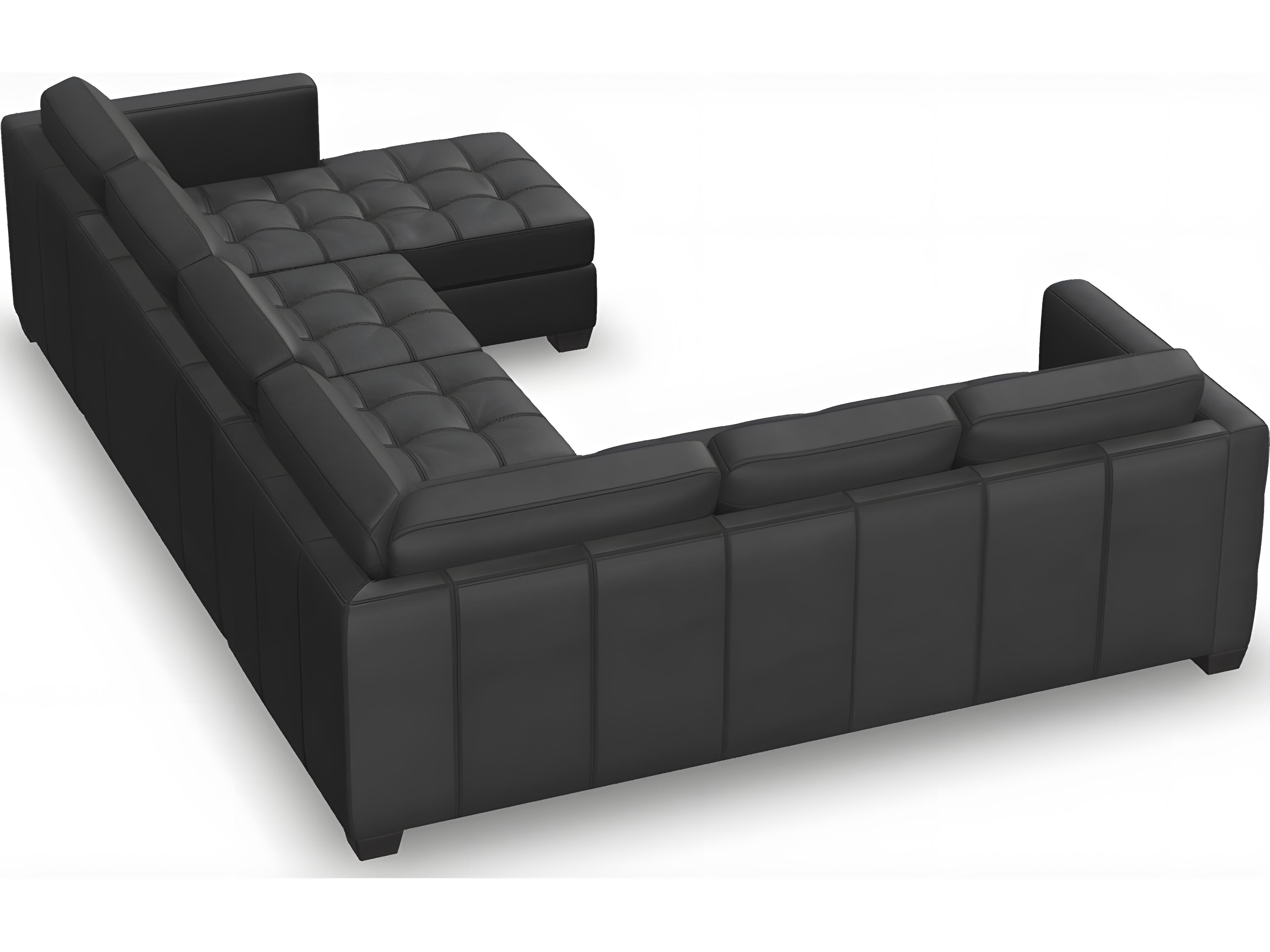 Palliser Barrett Leather Upholstery Sectional Sofa