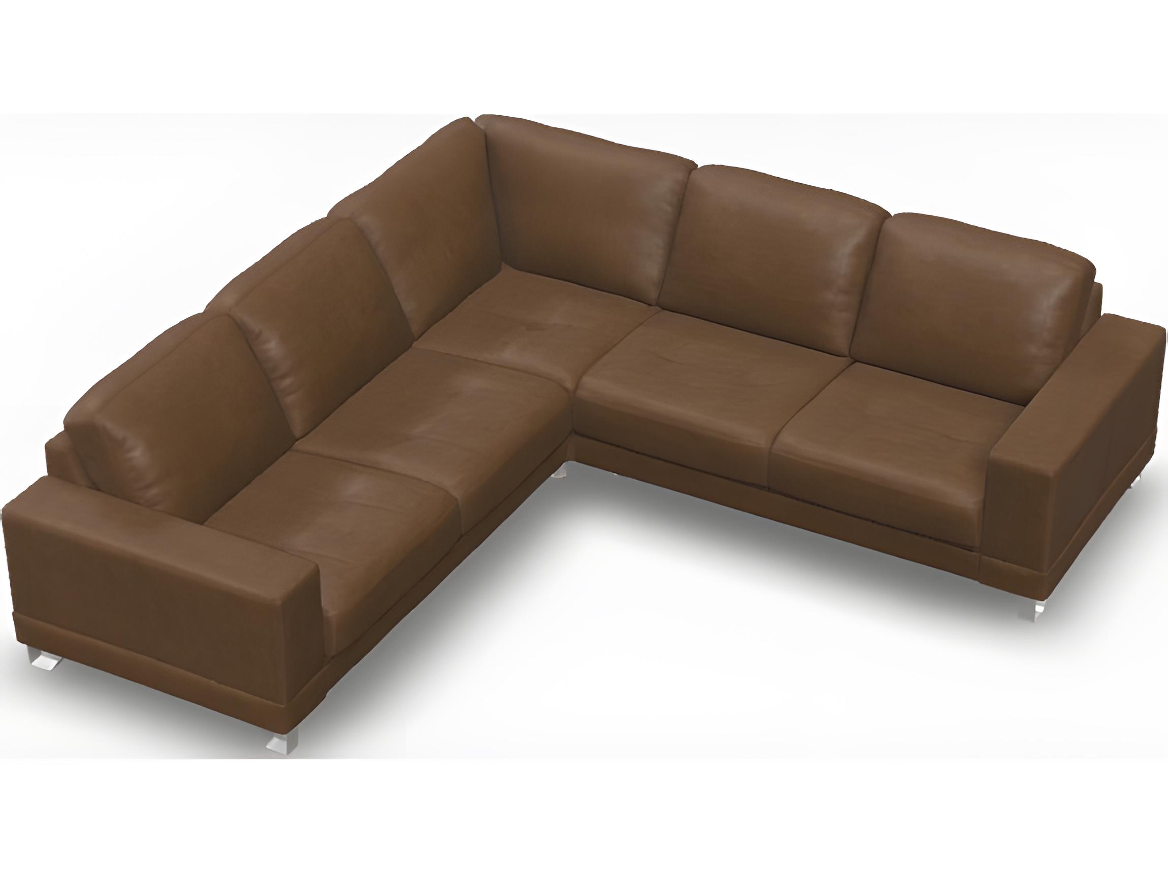 Palliser Seattle Leather Upholstery Sectional Sofa