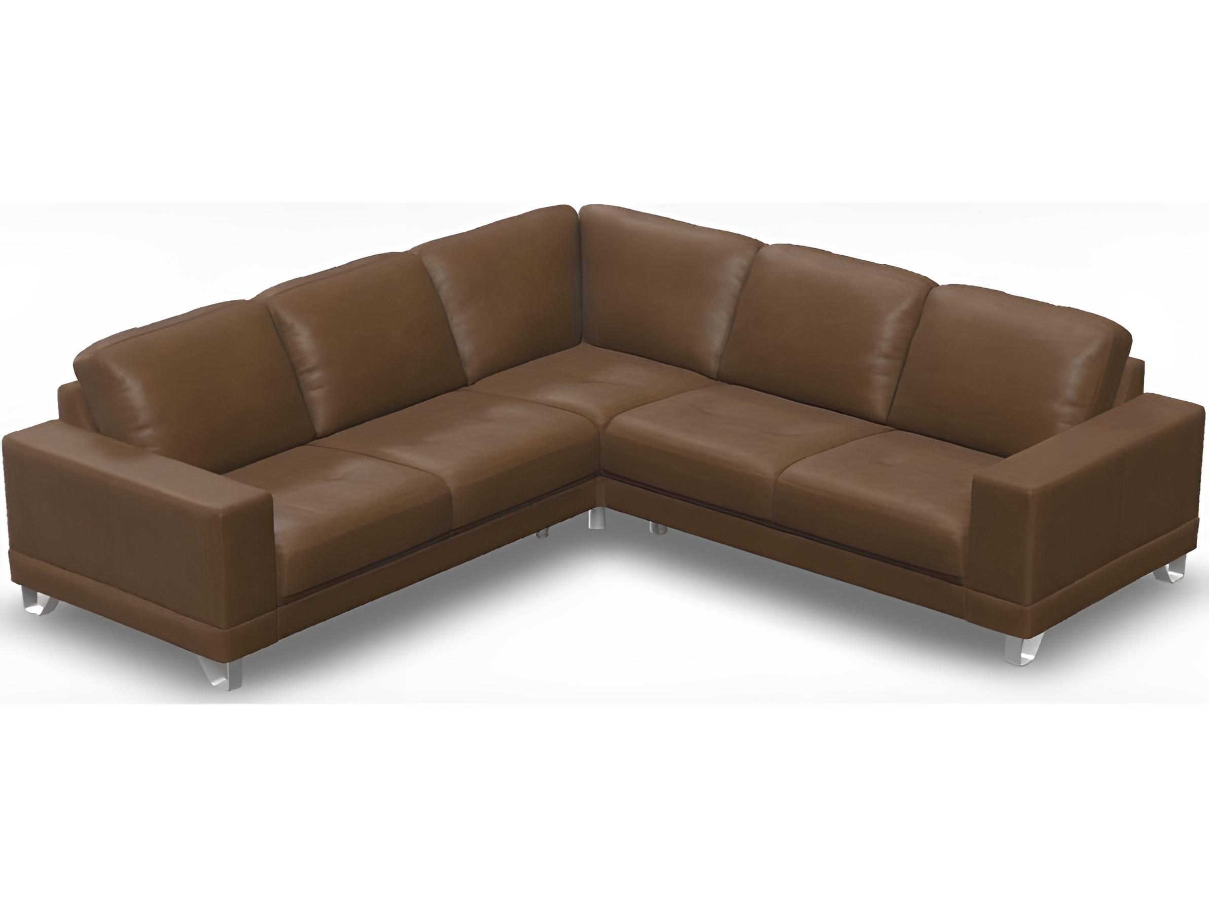 Palliser Seattle Leather Upholstery Sectional Sofa