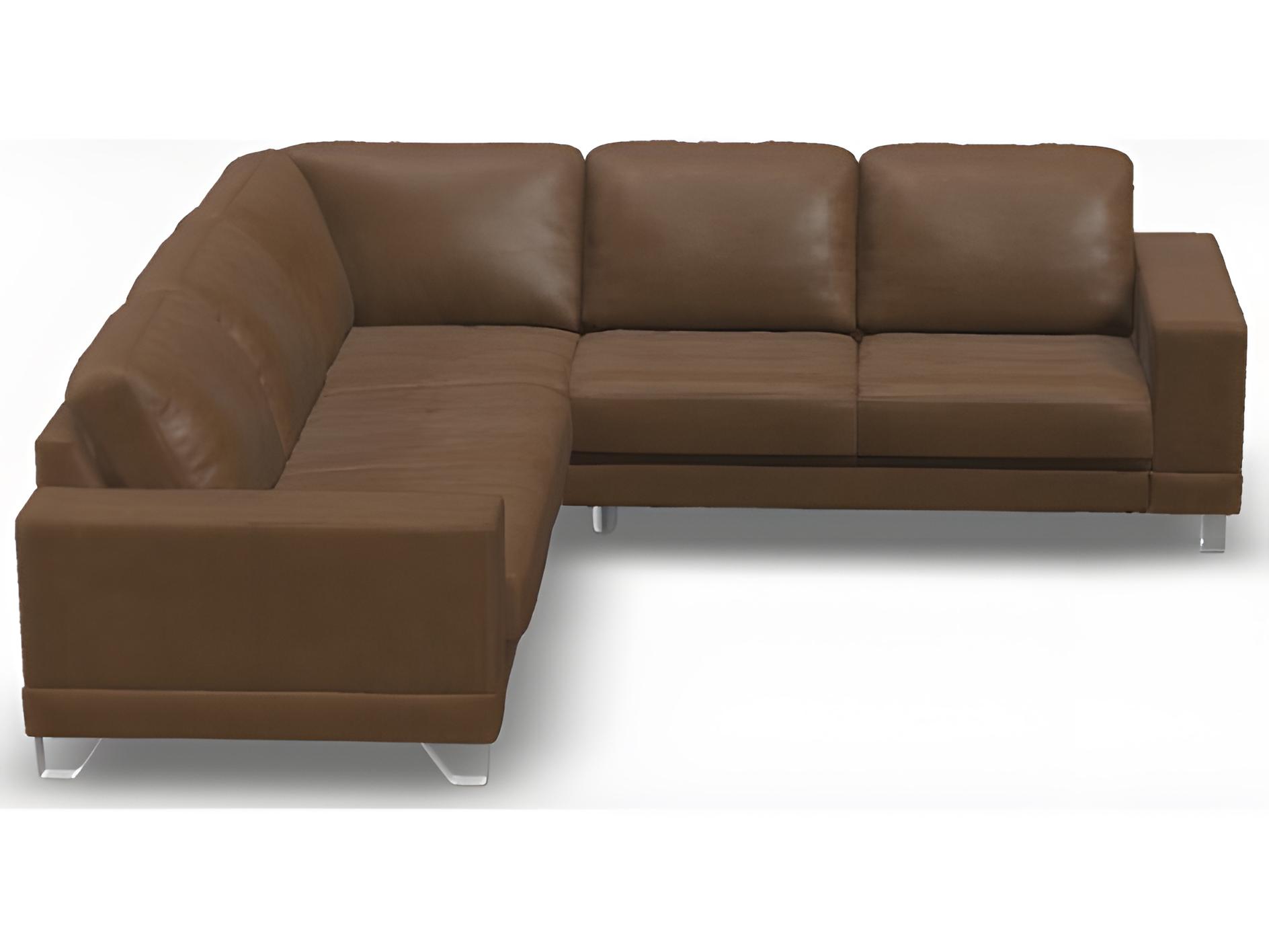 Palliser Seattle Leather Upholstery Sectional Sofa