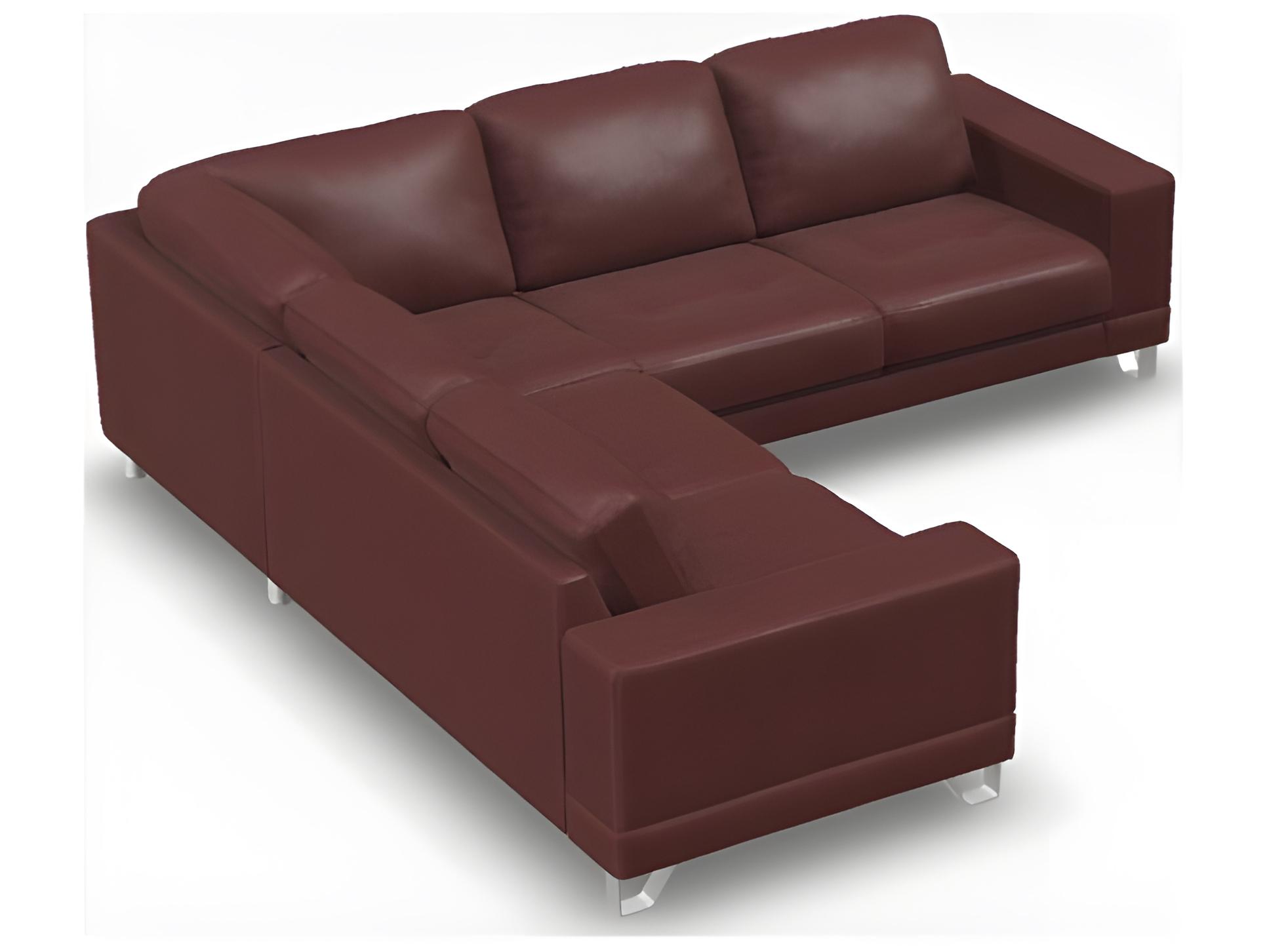 Palliser Seattle Leather Upholstery Sectional Sofa