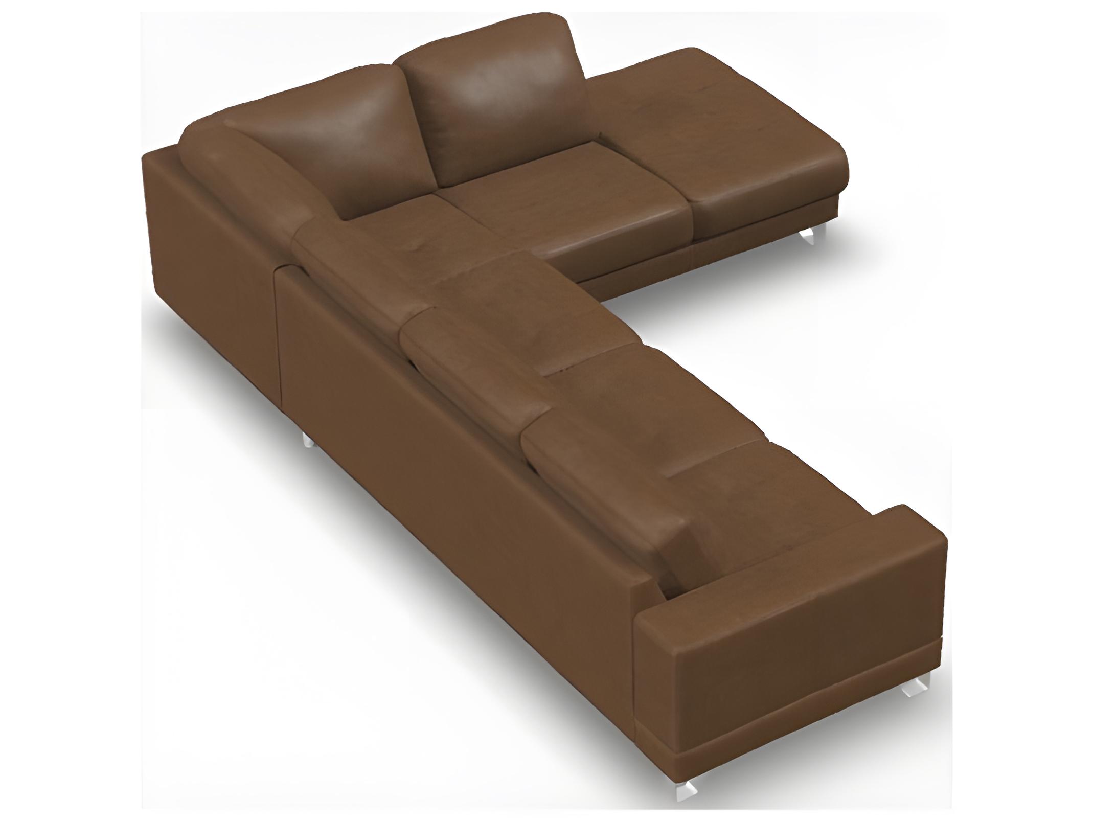 Palliser Seattle Leather Upholstery Sectional Sofa