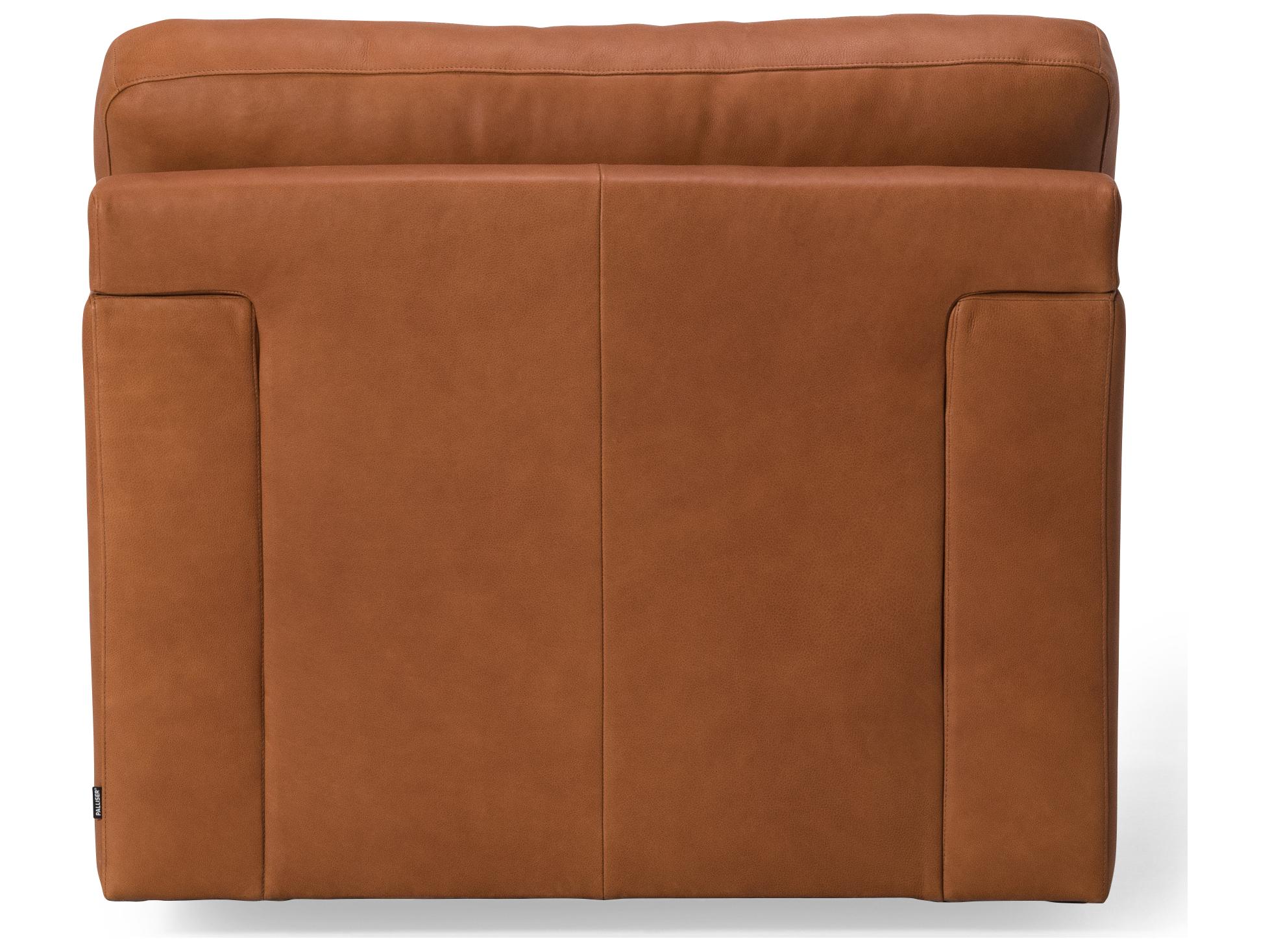 Palliser Madison Track Arm Leather Upholstery Swivel Chair