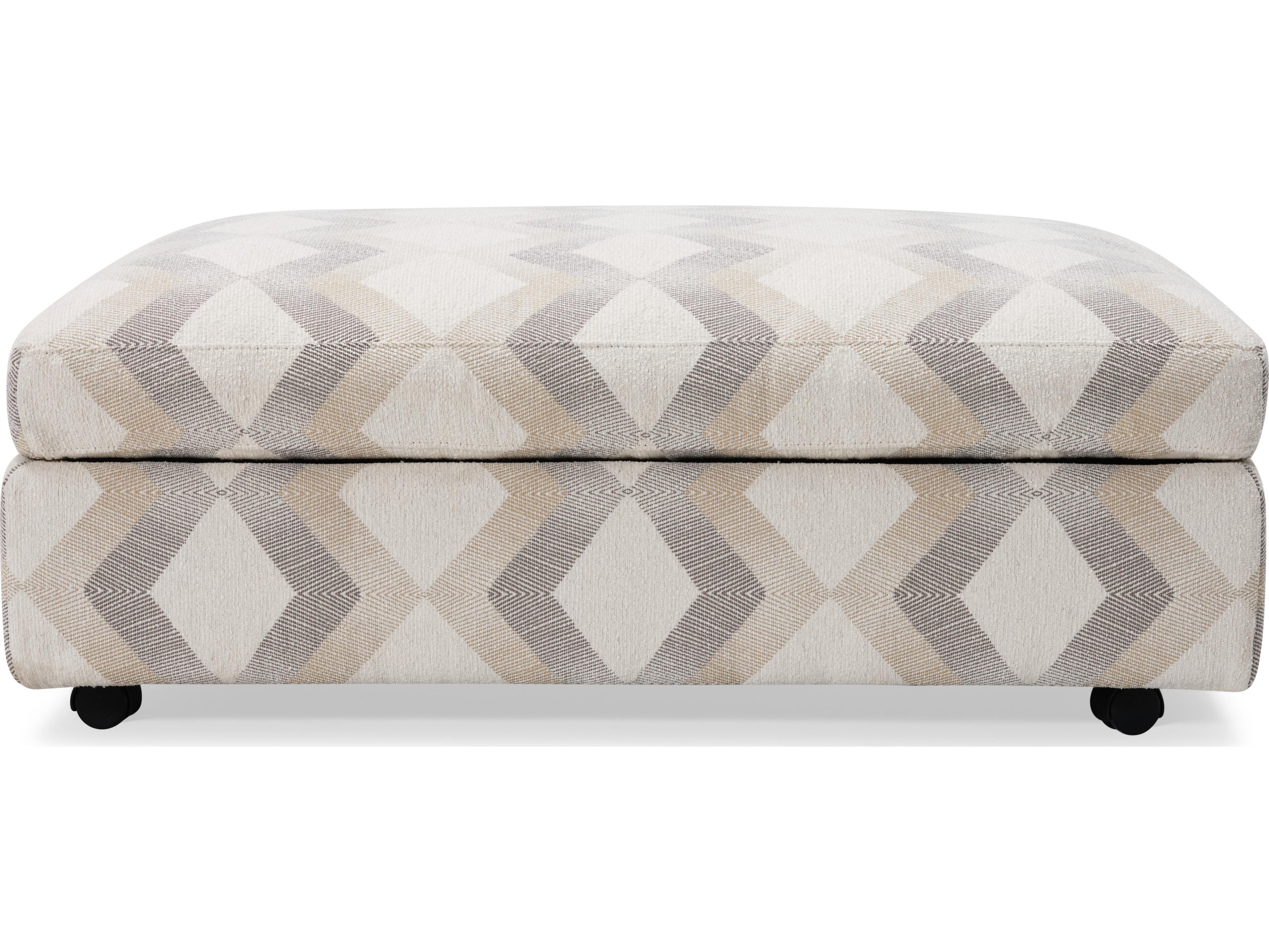 Palliser Madison Track Arm Leather Upholstery Storage Ottoman