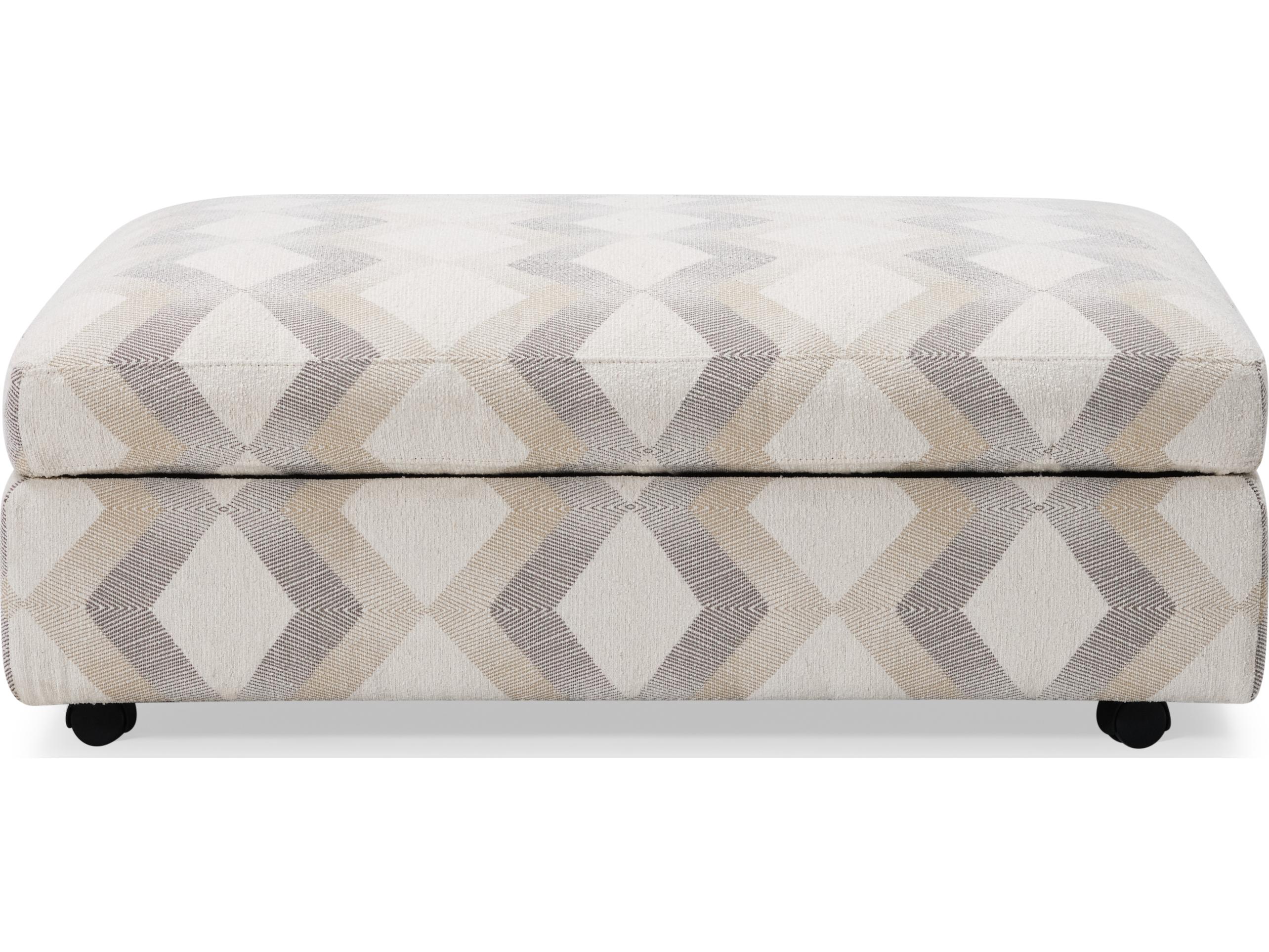 Palliser Madison Track Arm Leather Upholstery Storage Ottoman