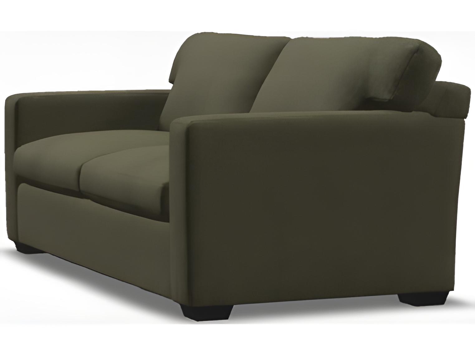 Palliser Madison Track Arm Leather Upholstery Apartment Sofa