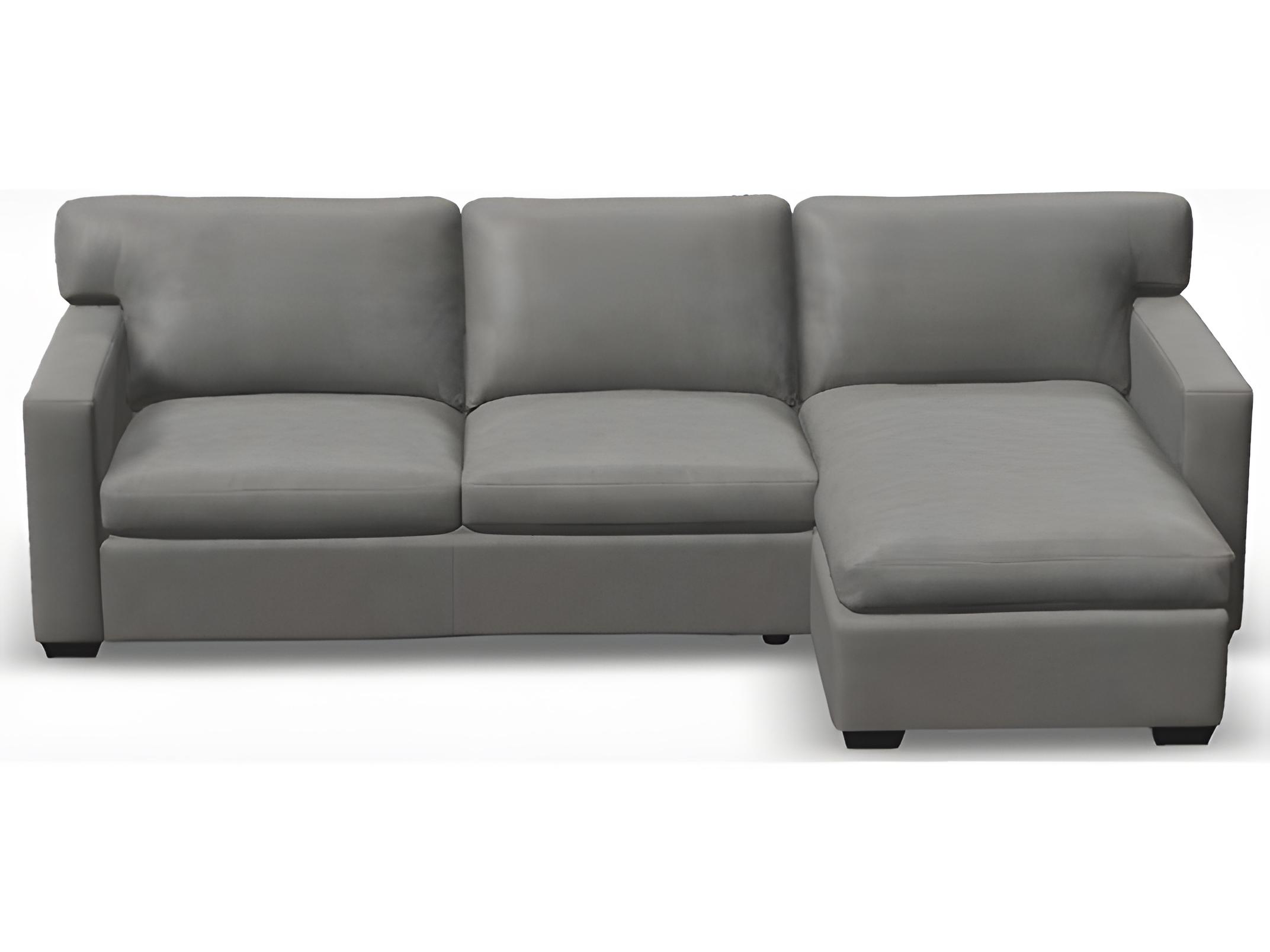 Palliser Madison Track Arm Leather Upholstery Upholstered Sectional Sofa