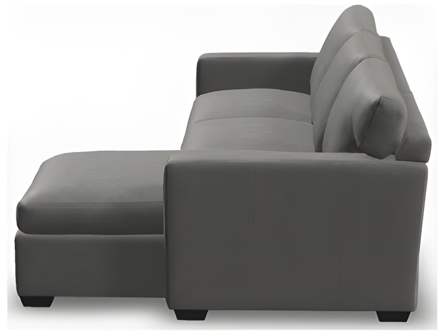 Palliser Madison Track Arm Leather Upholstery Upholstered Sectional Sofa