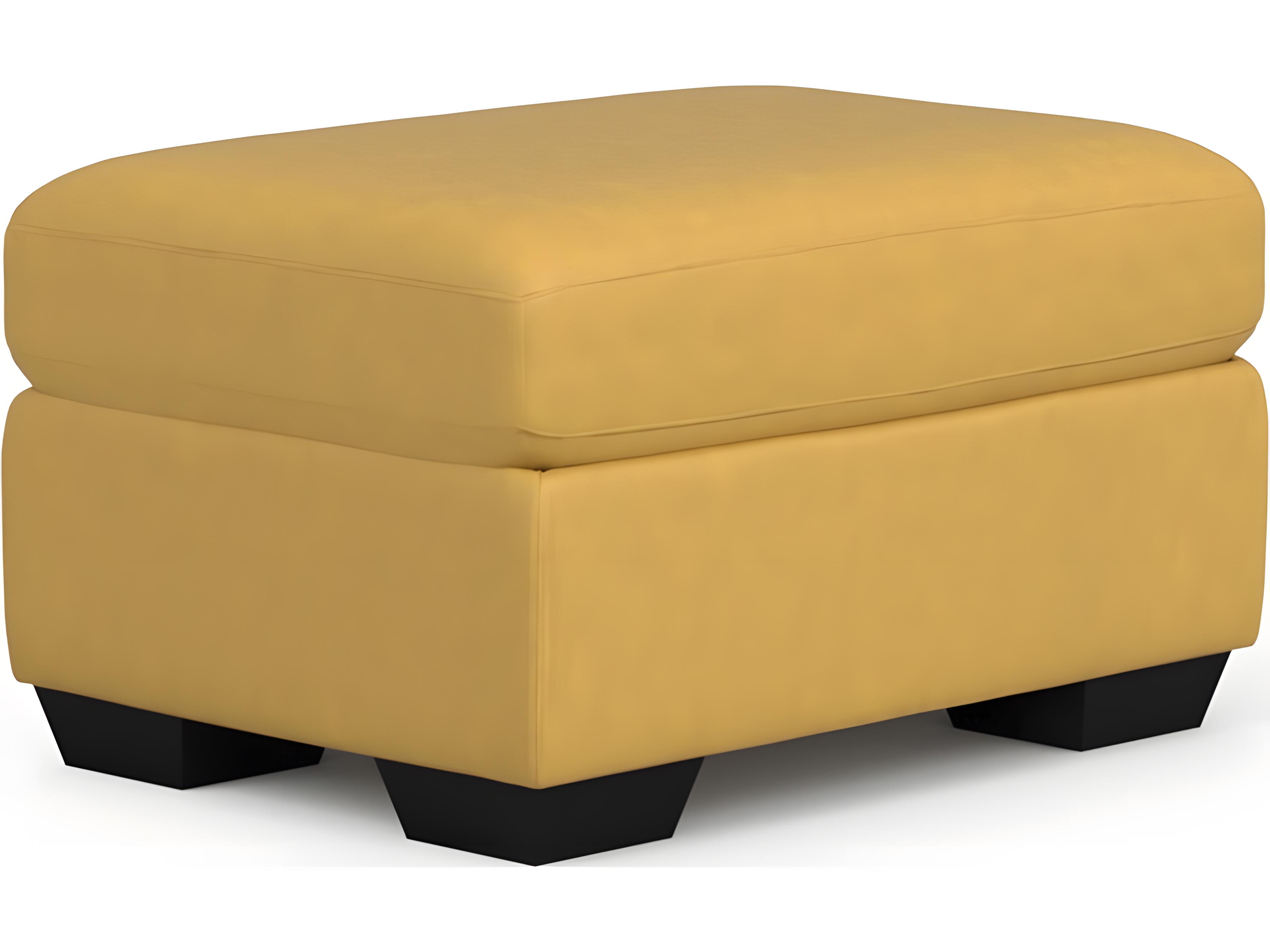 Palliser Madison Roll Arm Leather Upholstery Ottoman
