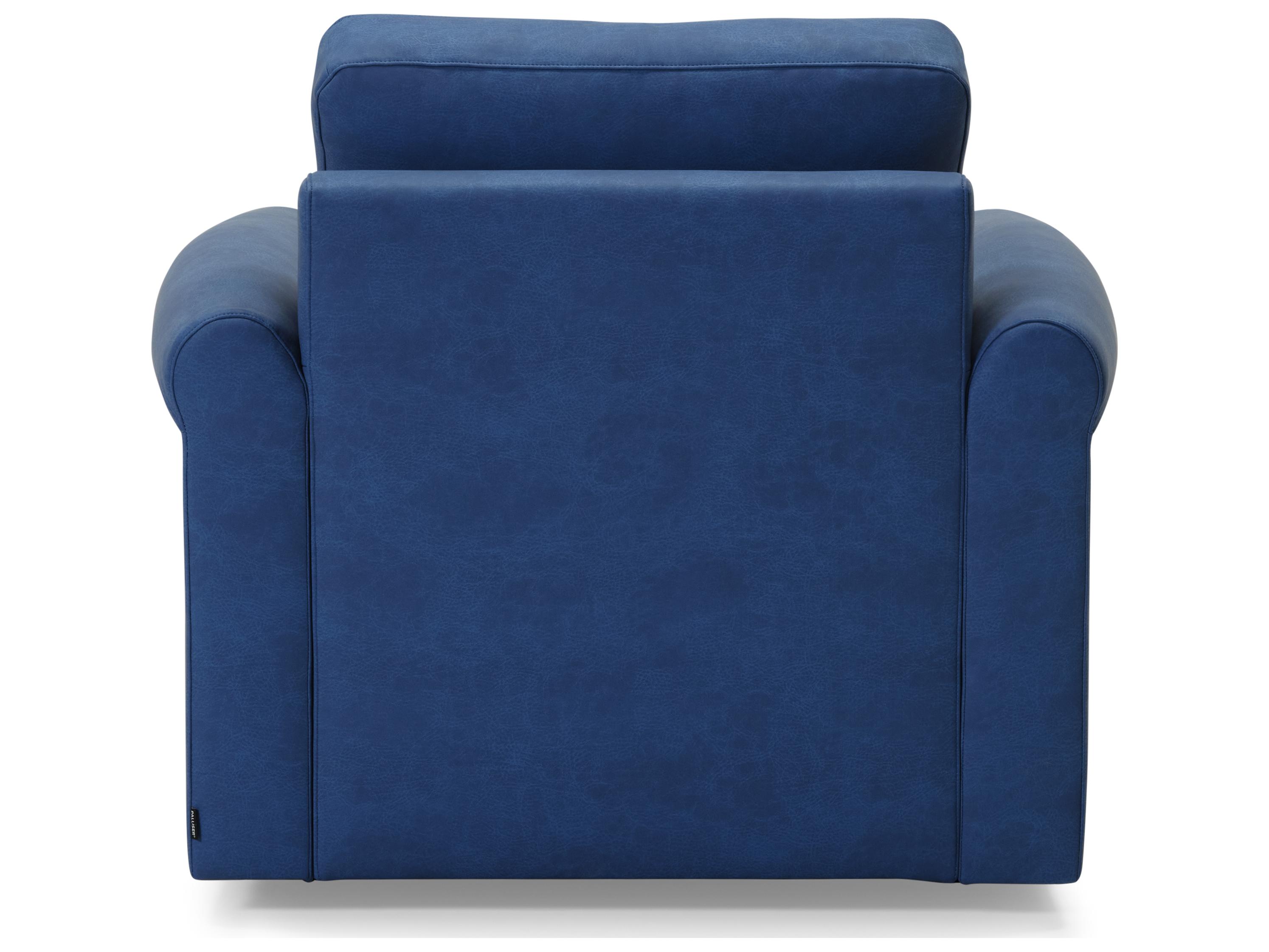 Palliser Madison Roll Arm Leather Upholstery Swivel Chair