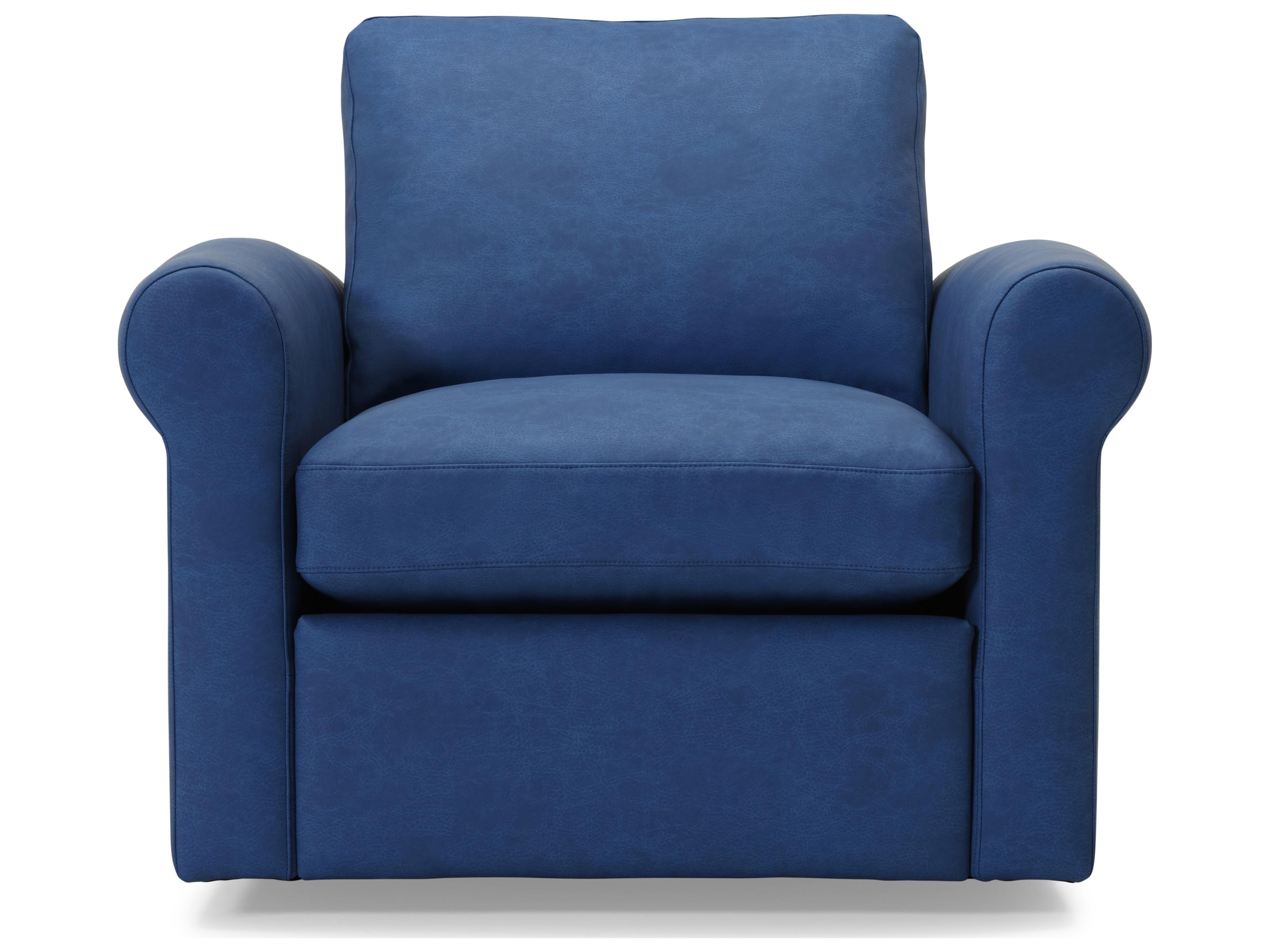 Palliser Madison Roll Arm Leather Upholstery Swivel Chair