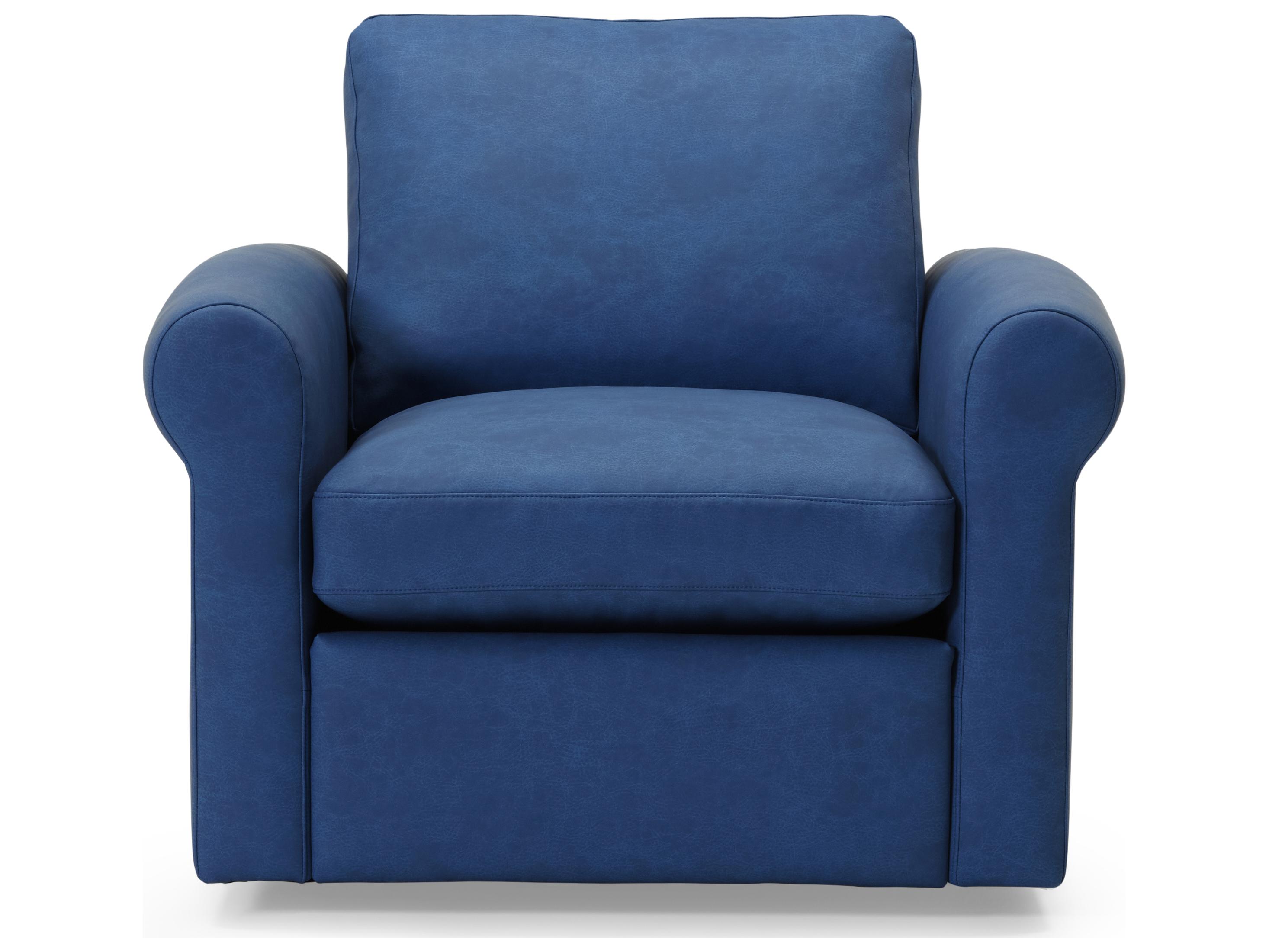 Palliser Madison Roll Arm Leather Upholstery Swivel Chair